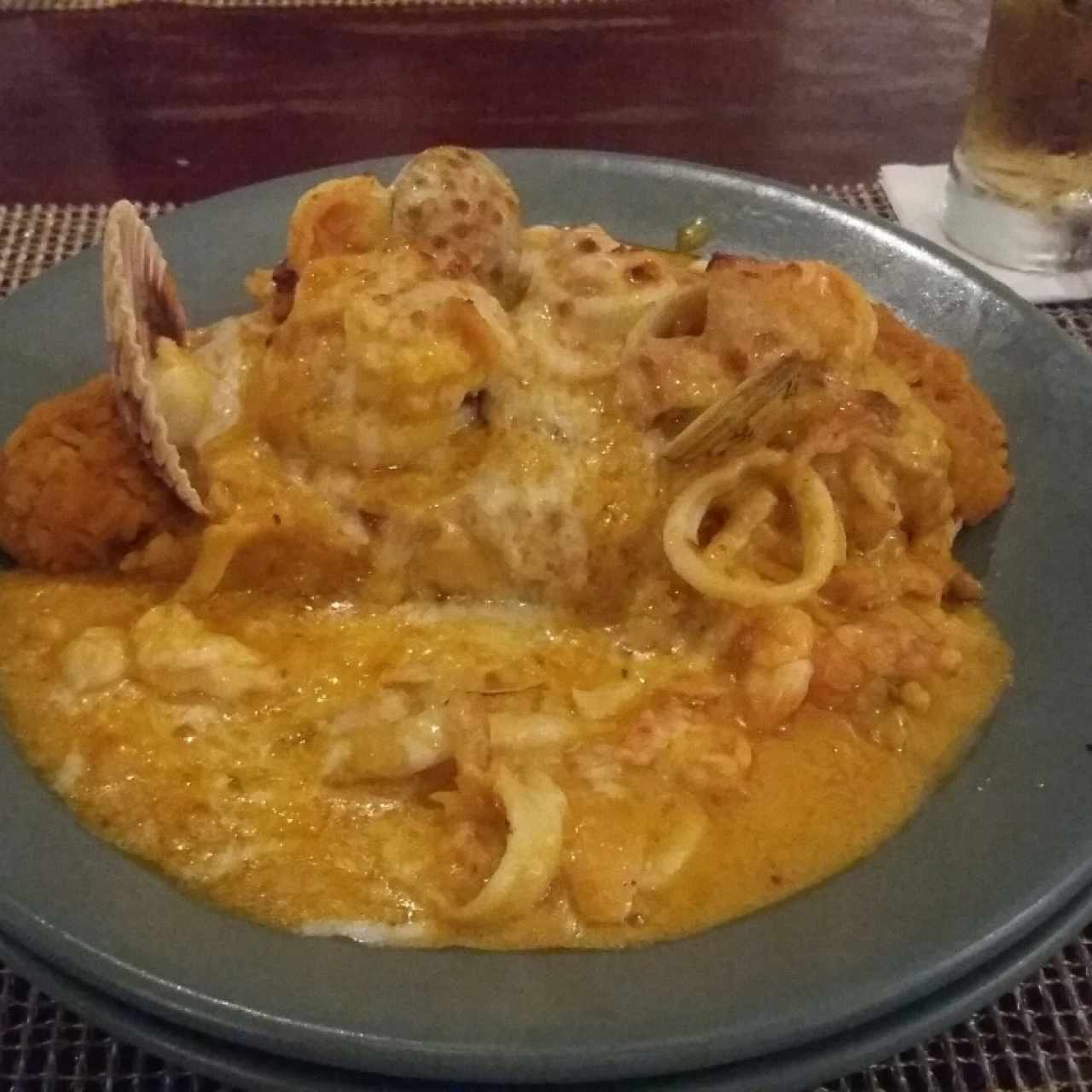 TACU TACU DE MARISCOS
