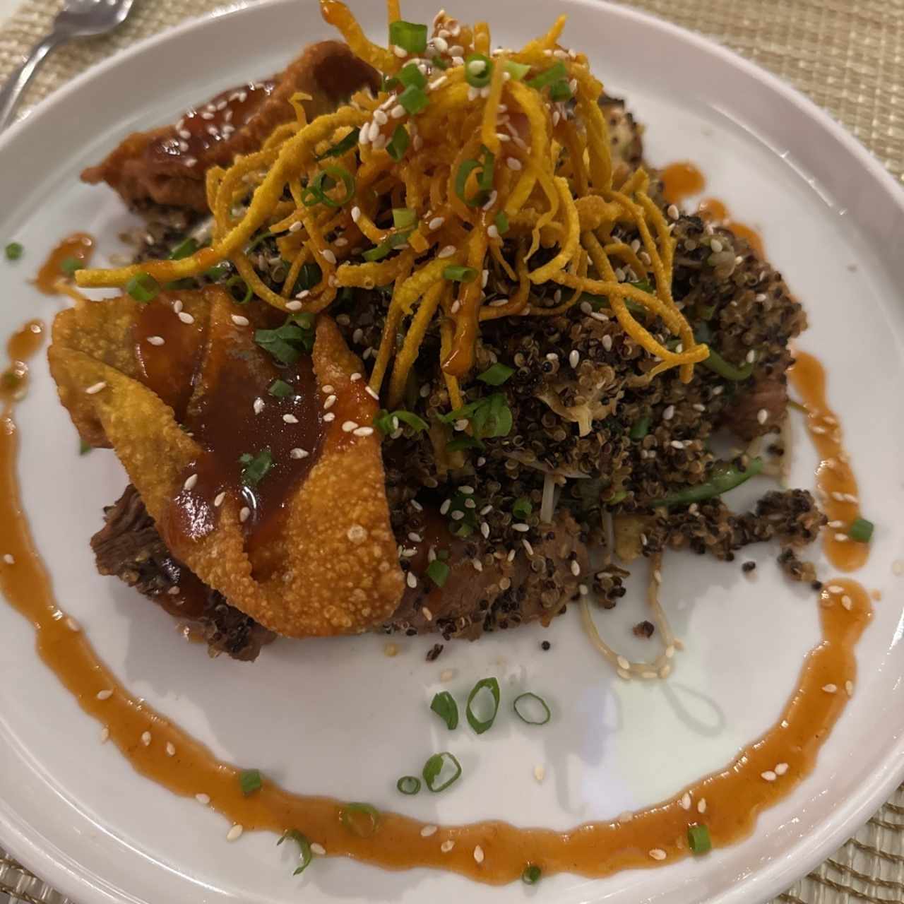 Chaufa quinoa thai