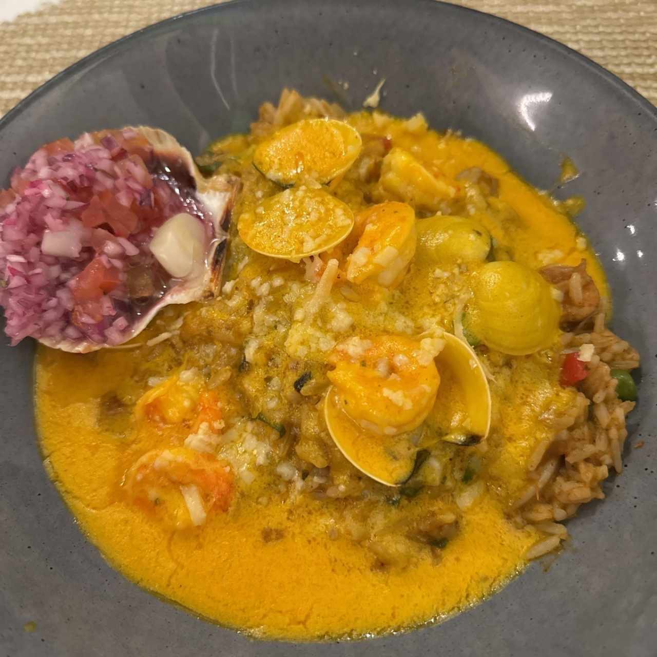 Arroz Callao con MariScos 