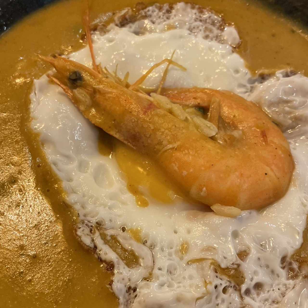Chupe de langostinos