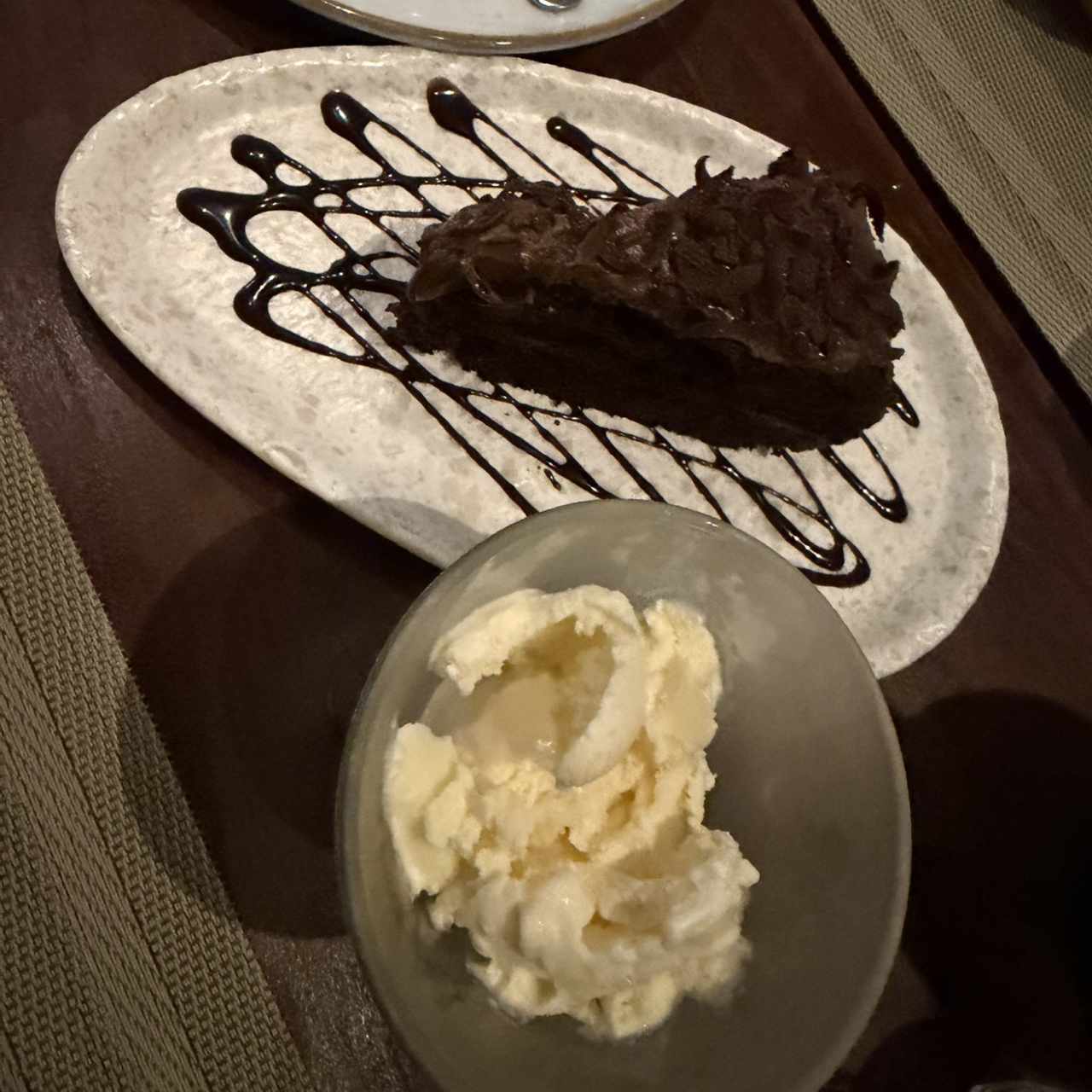 Locura de chocolate con helado