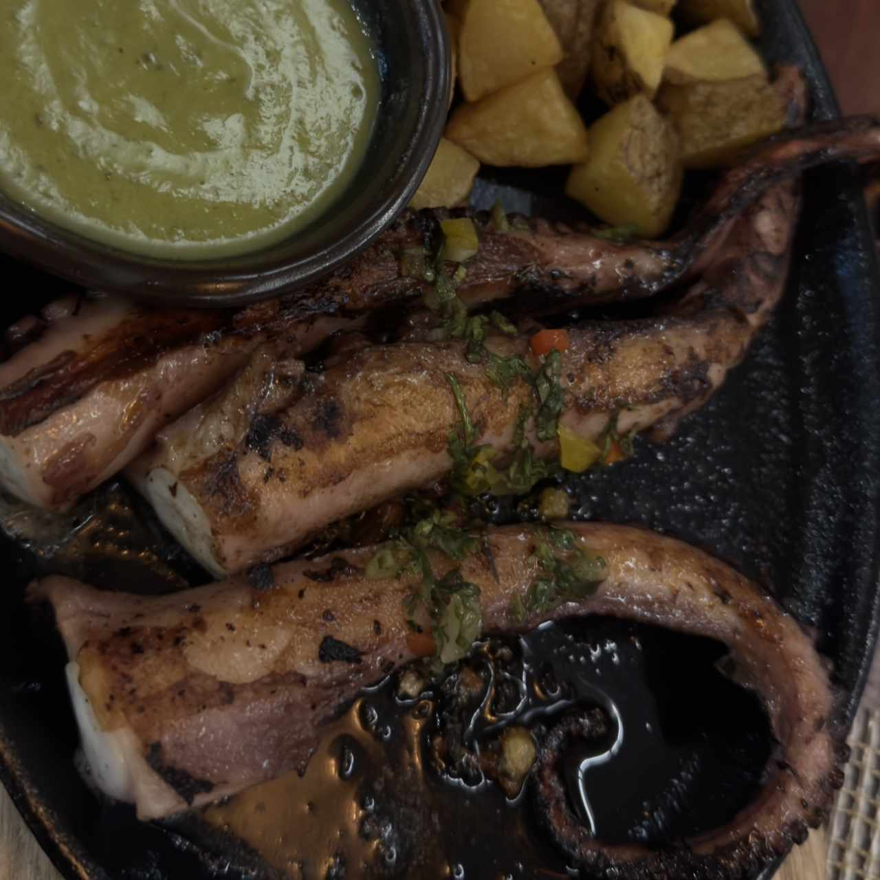 Pulpo a la parilla 