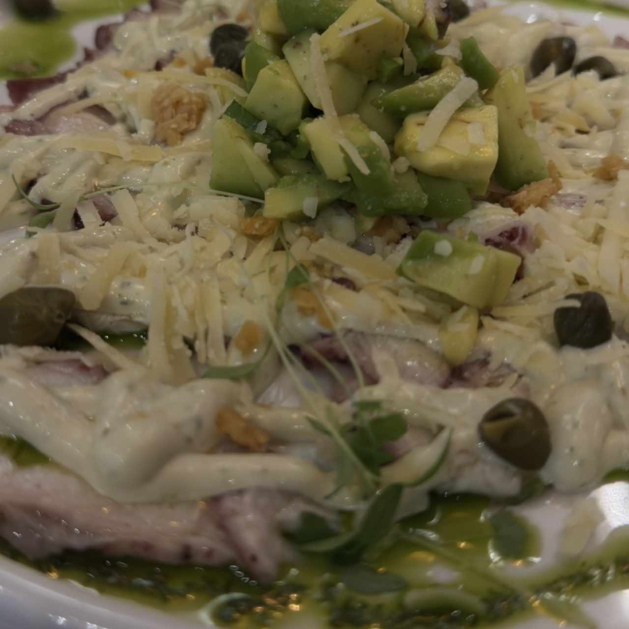 Carpaccio de pulpo 