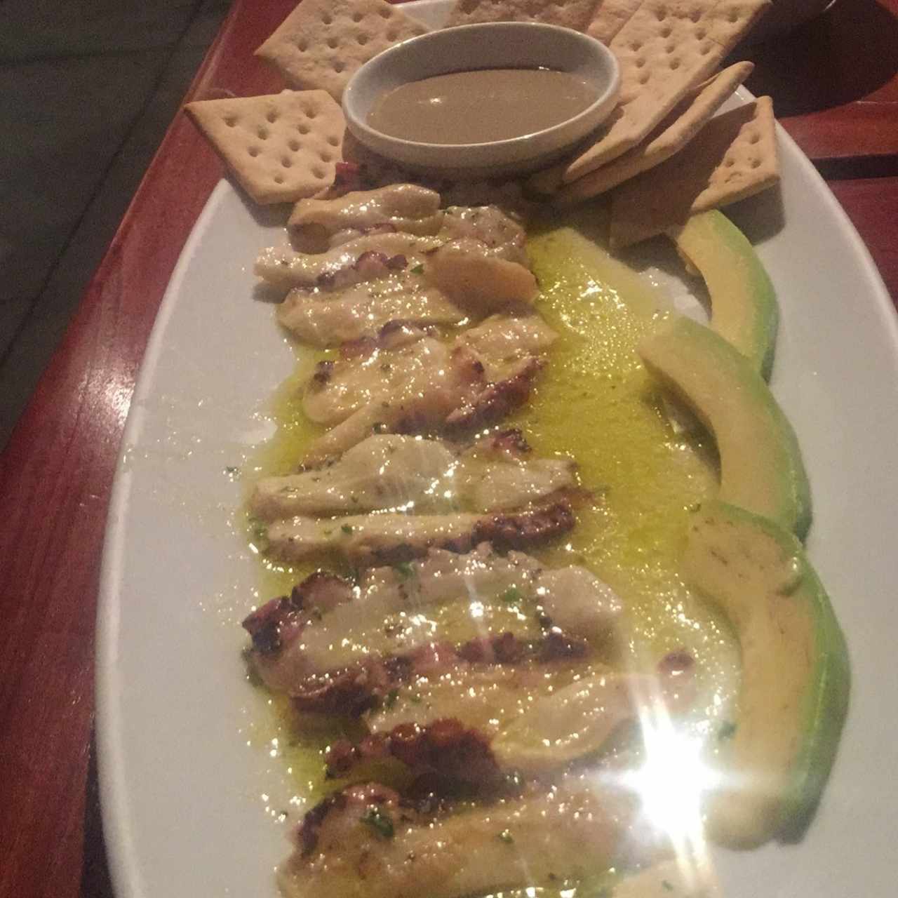 Piqueos Frios - Pulpo al olivo