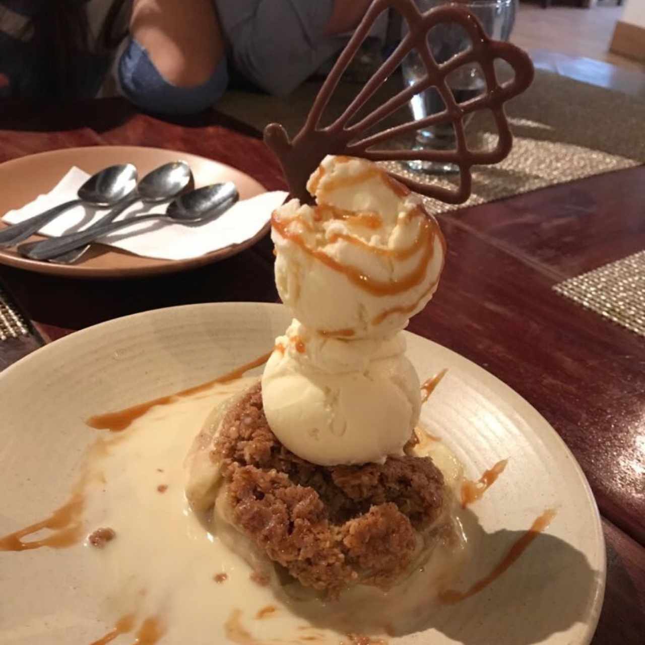 apple crumble
