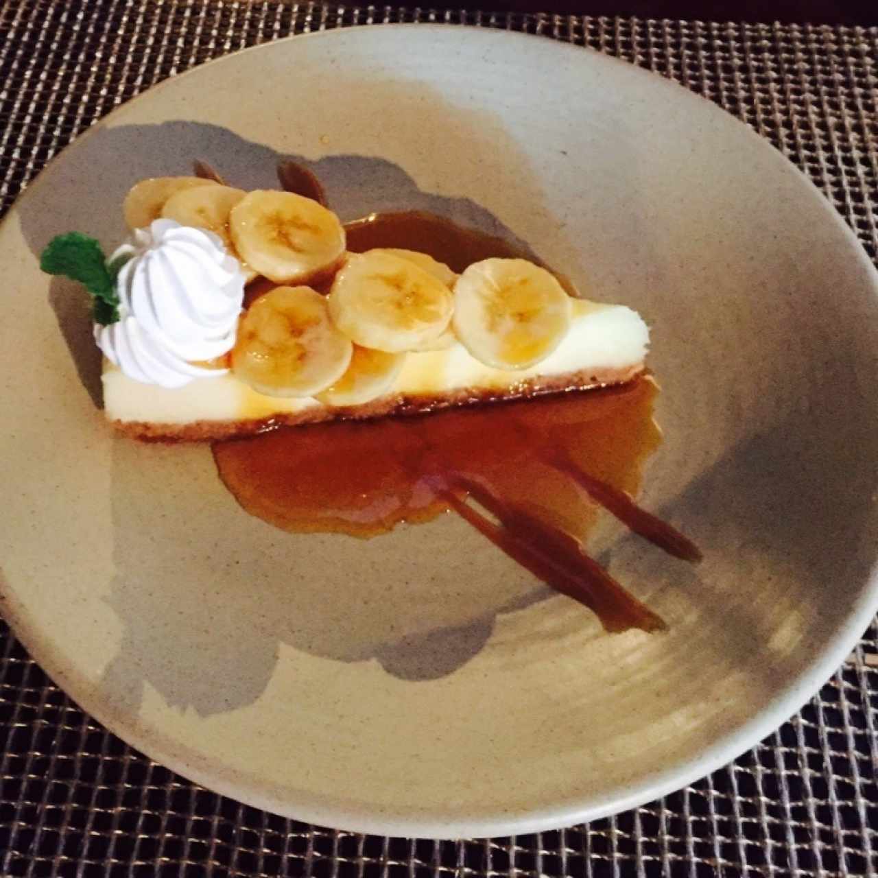 Cheesecake de guineo