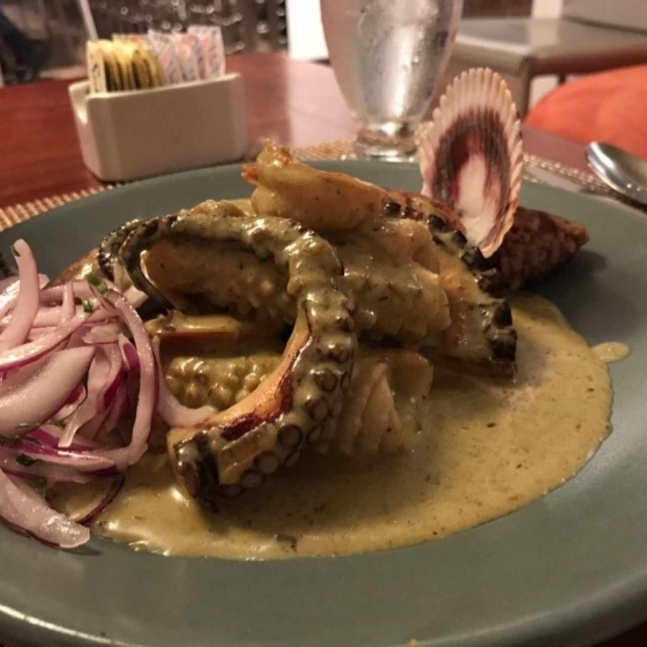 PESCADO EN SALSA DE PARIHUELA