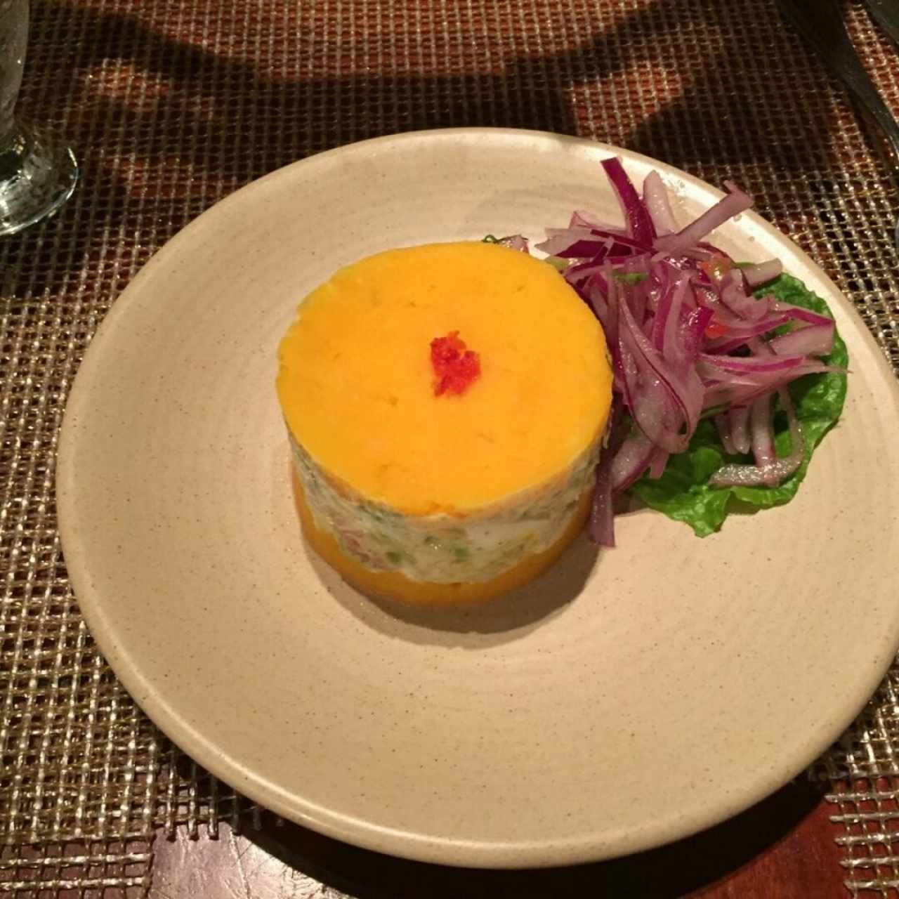 causa limeña de pollo