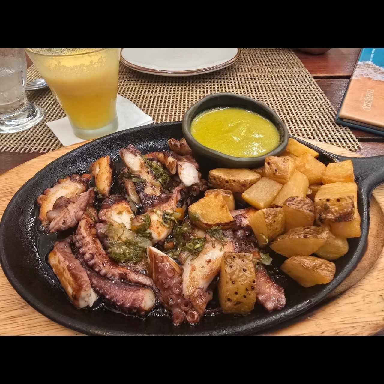 pulpo a la plancha