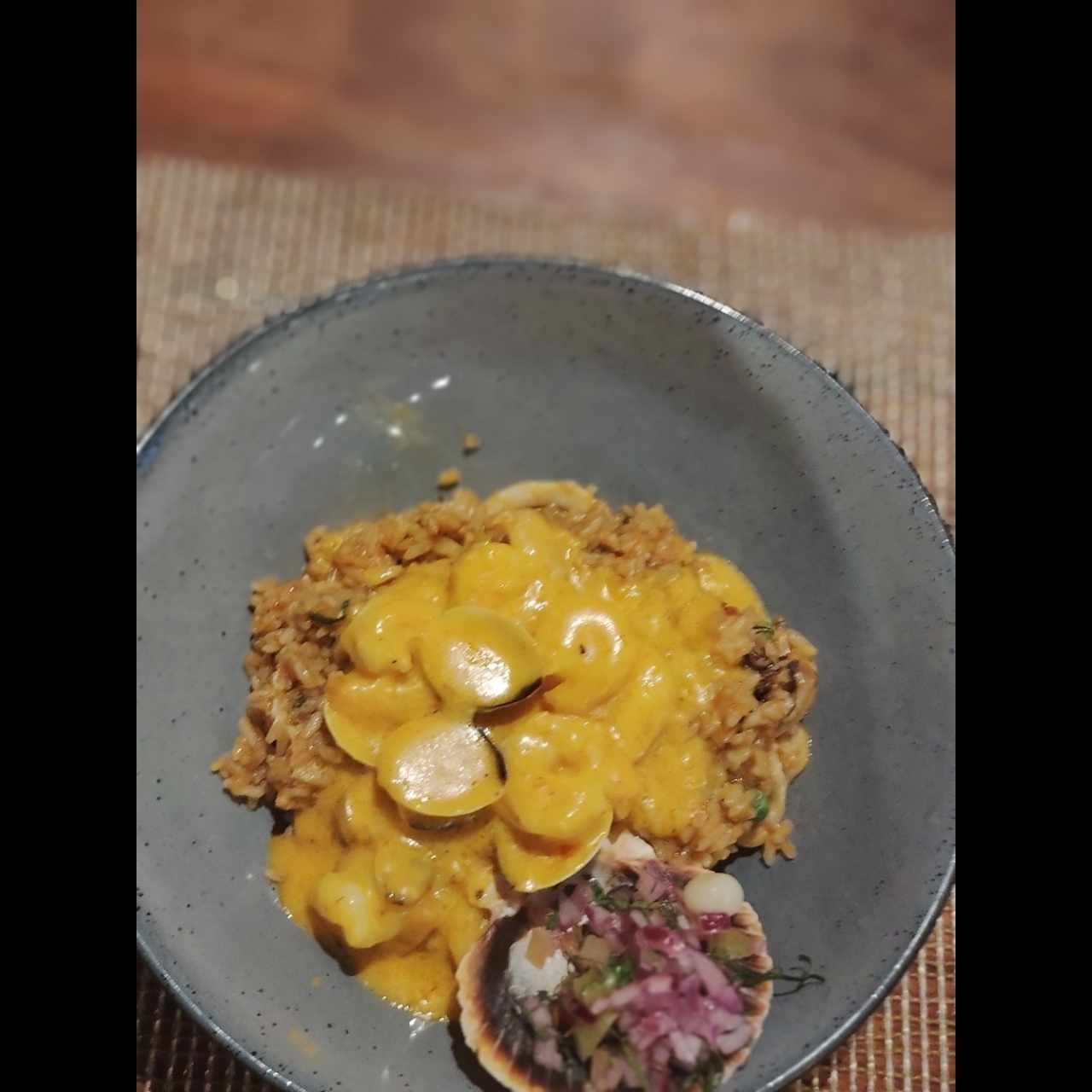 Arroz callao con marisco 
