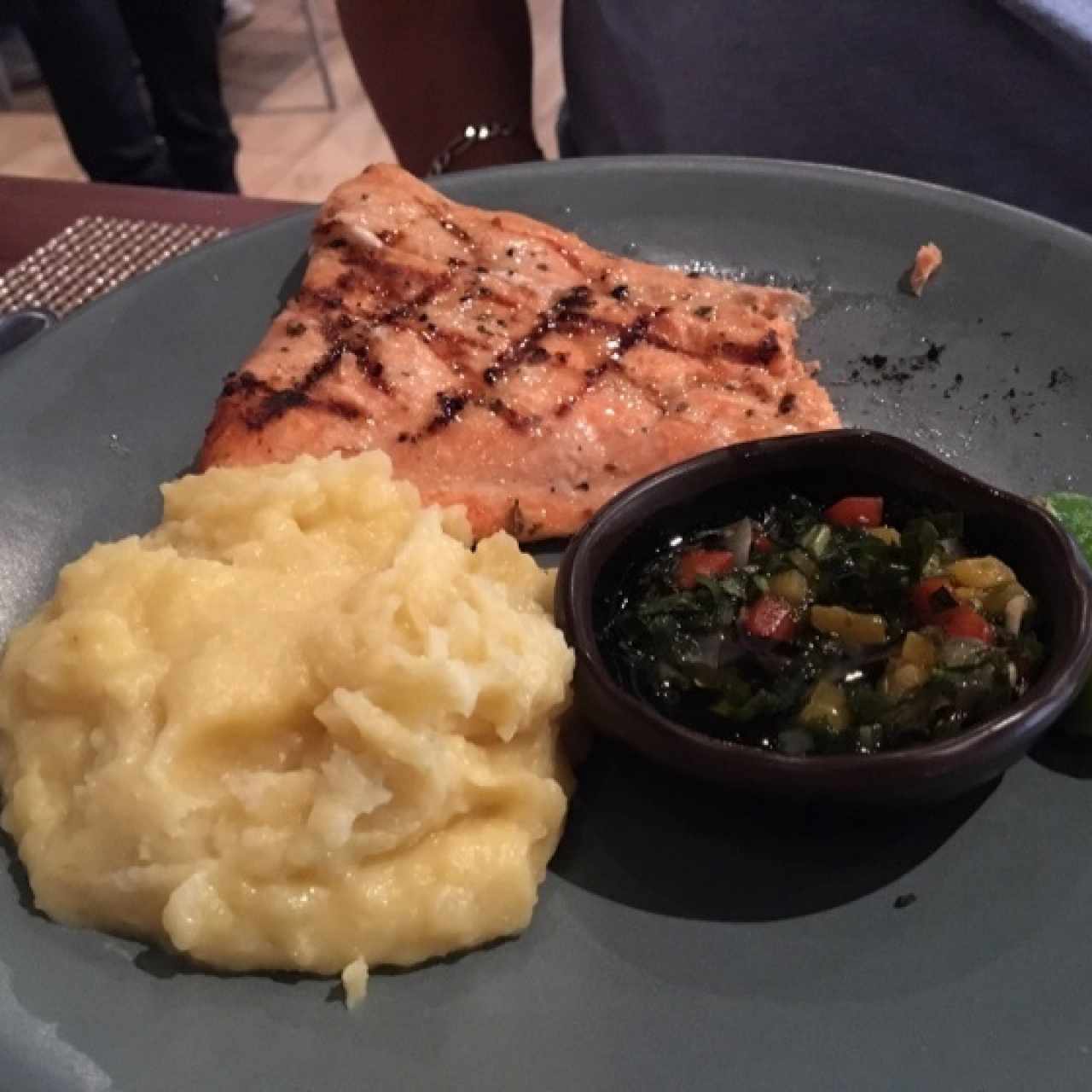 Salmon a la Plancha
