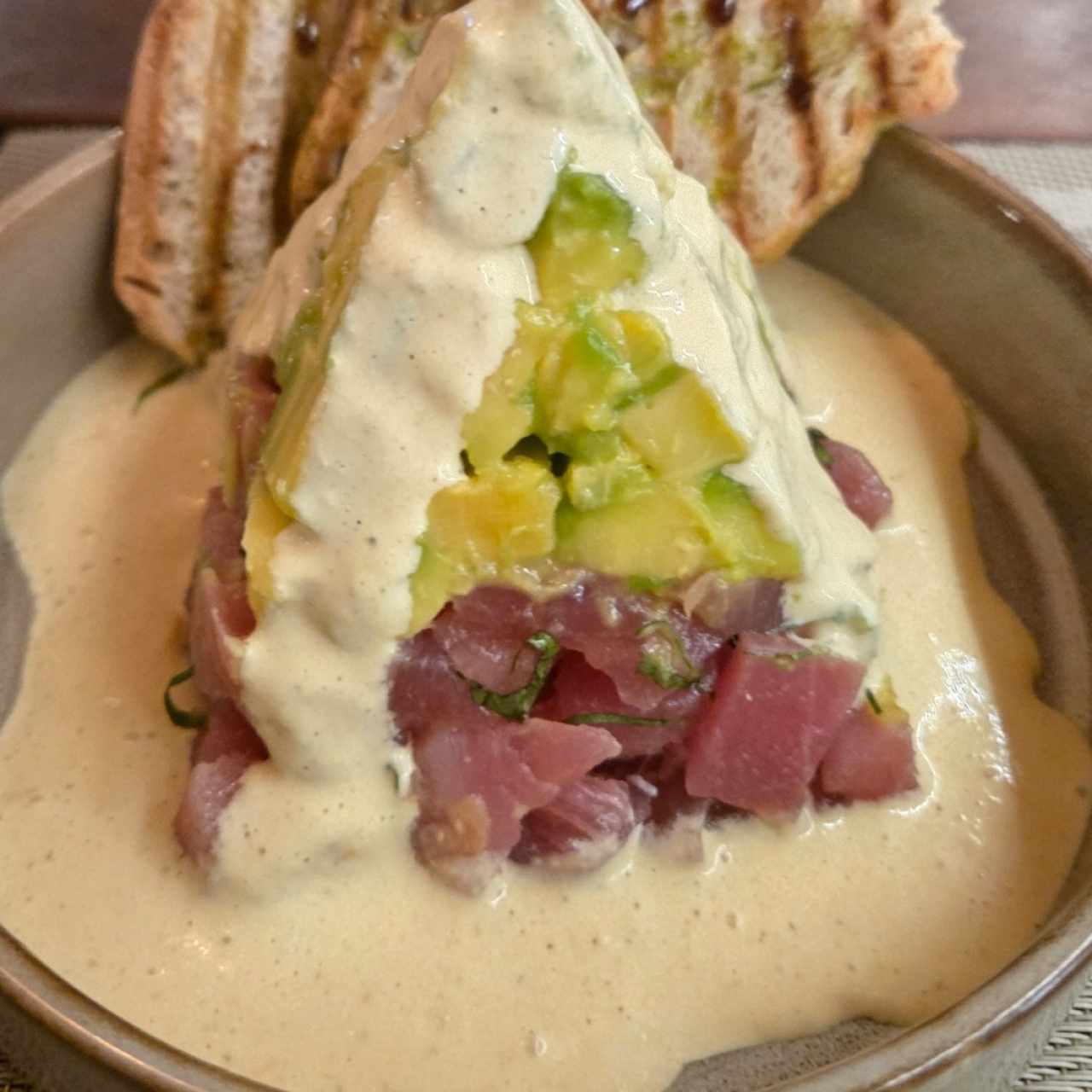 tartare de atún
