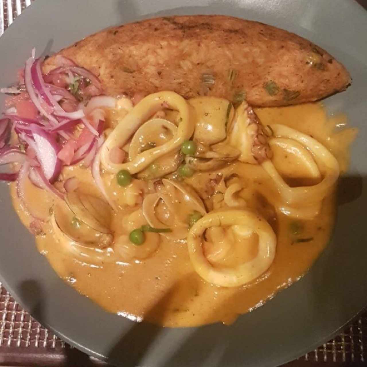 TACU TACU DE MARISCOS