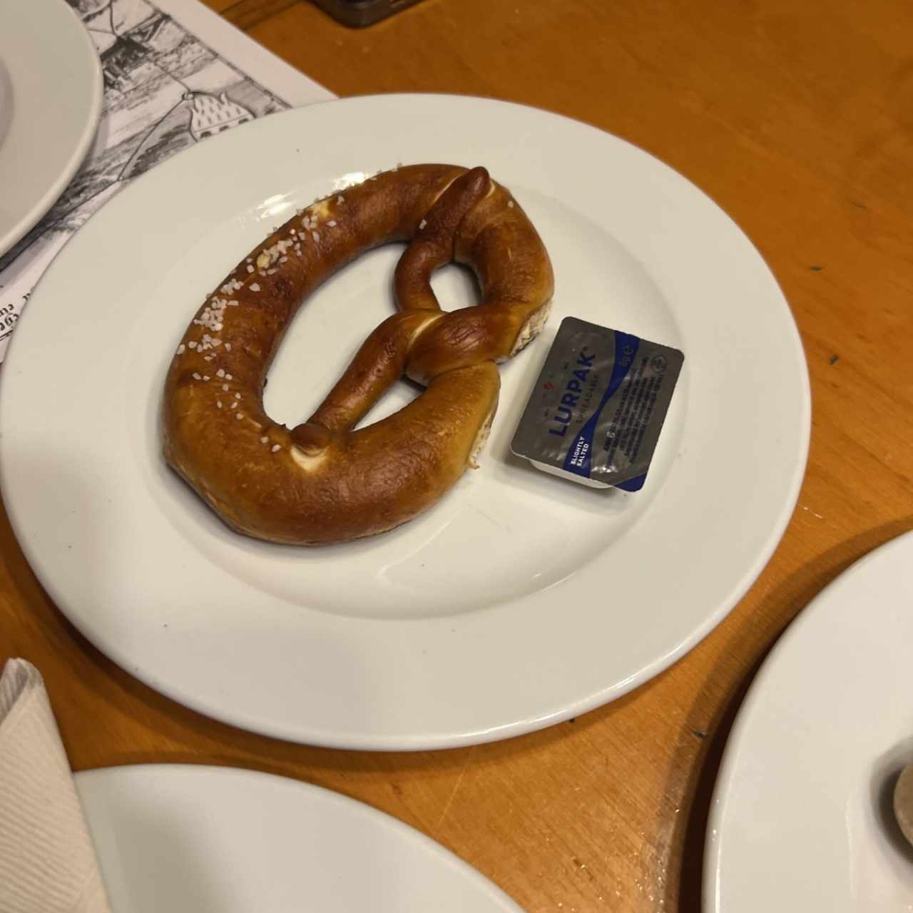 Laugenbrezel -Pretzel de Lejía