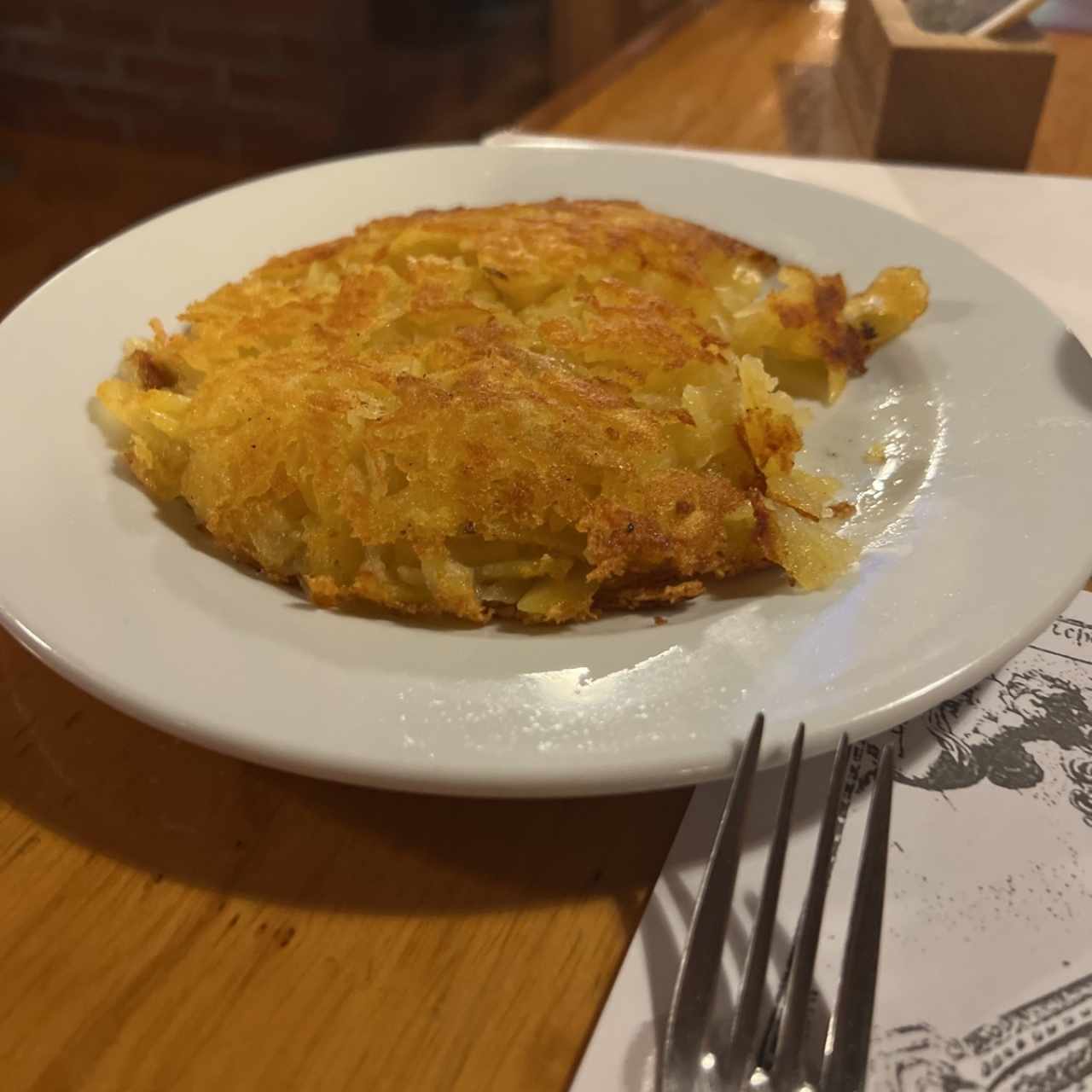 Rosti-Papas Ralladas "Estilo Suizo"