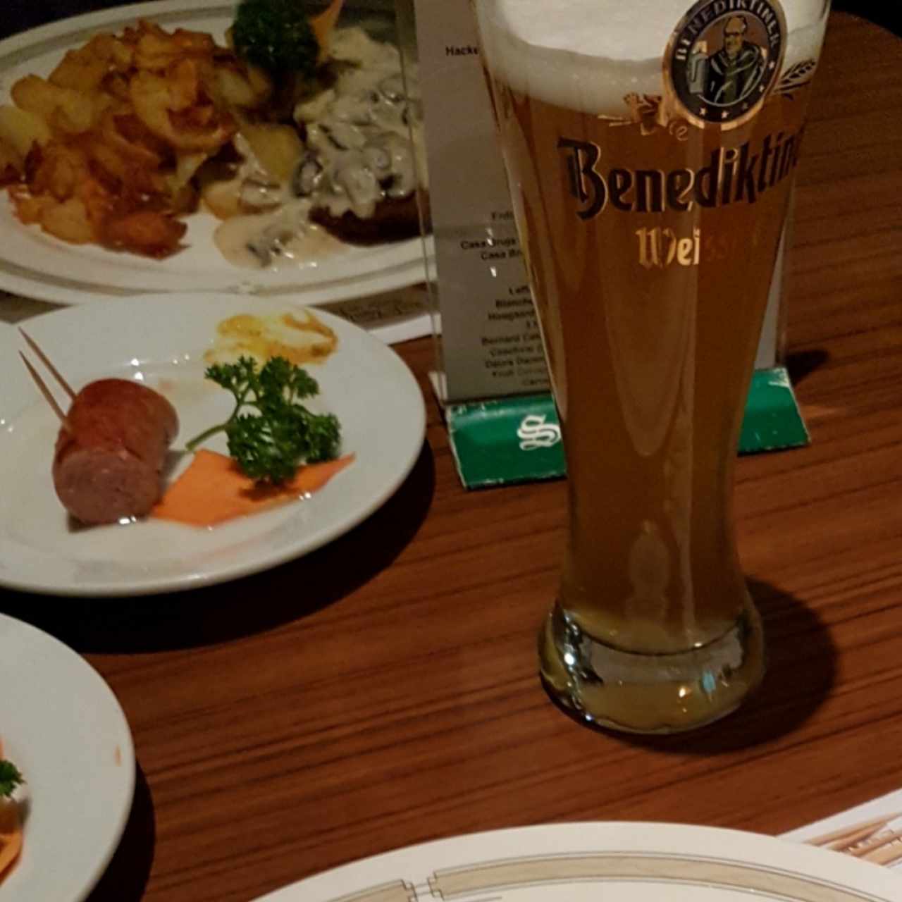 #untríoperfecto: Schnitzel + Salchichas + Erdinger