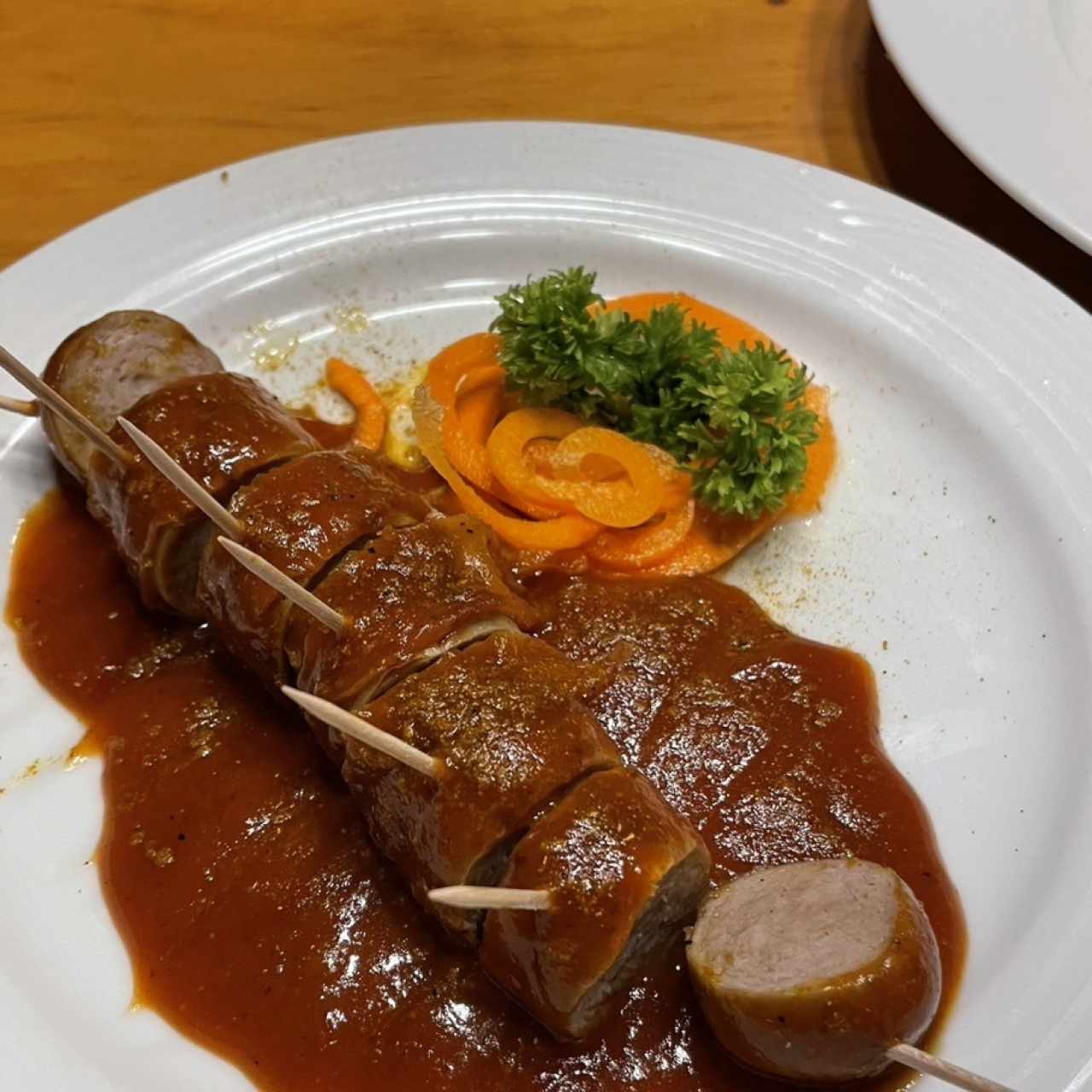 Salchichas -Individuales - Currywurst