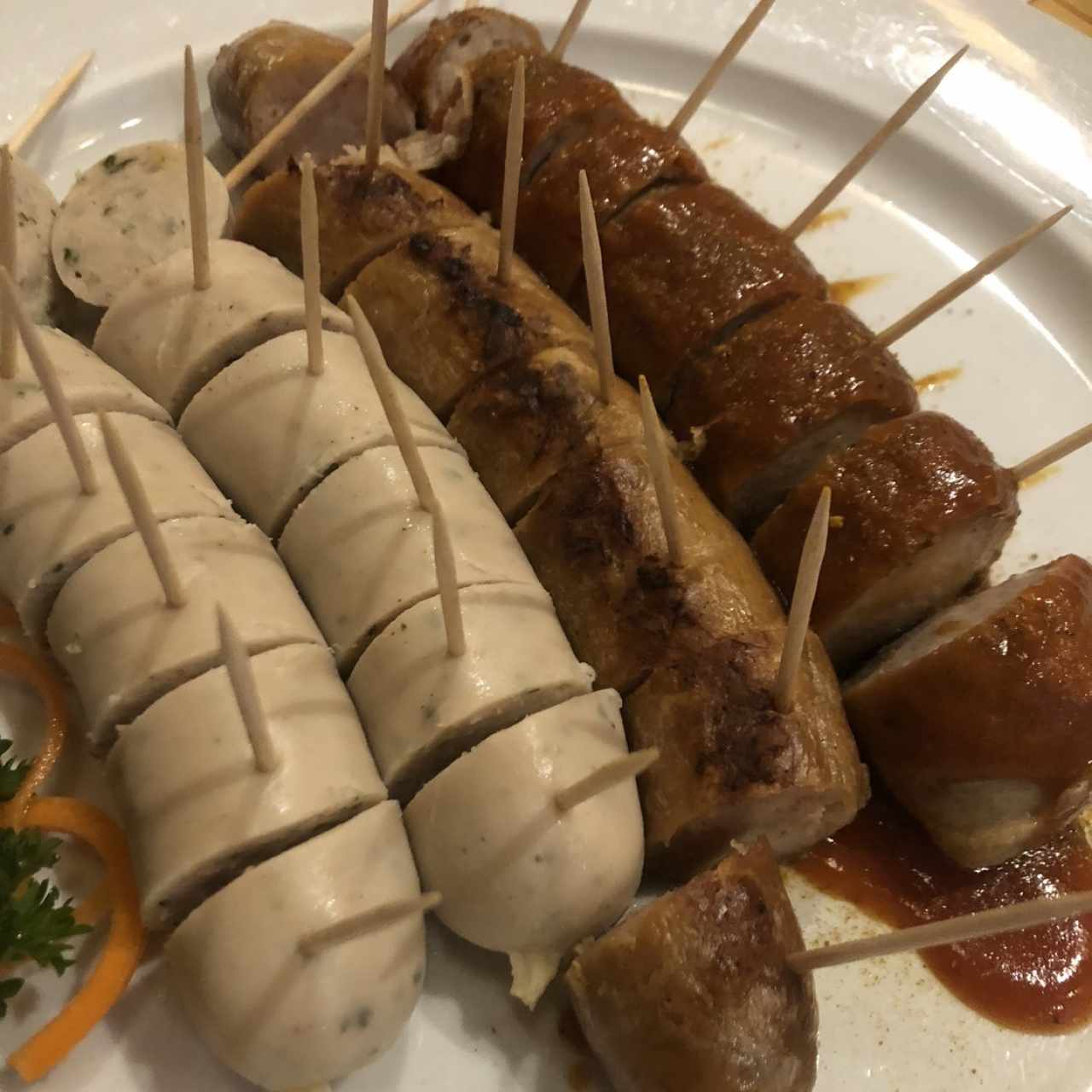 Salchichas -Individuales - Currywurst