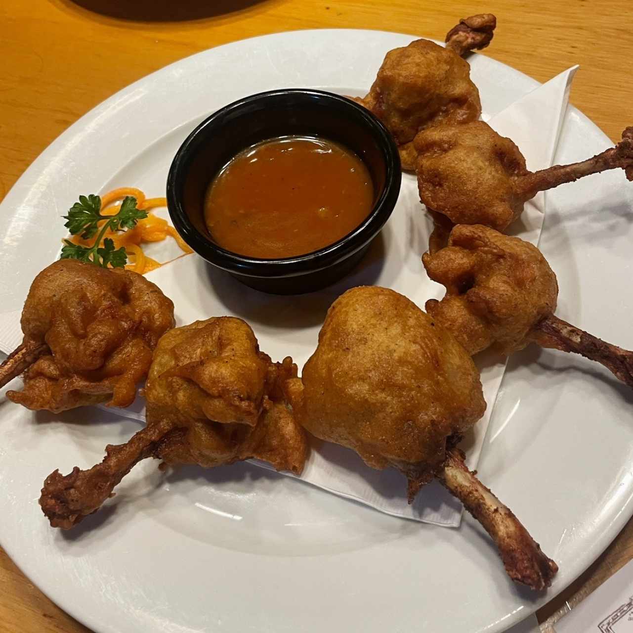Hahncheflugel-Alitas de Pollo en Tempura de Cerveza