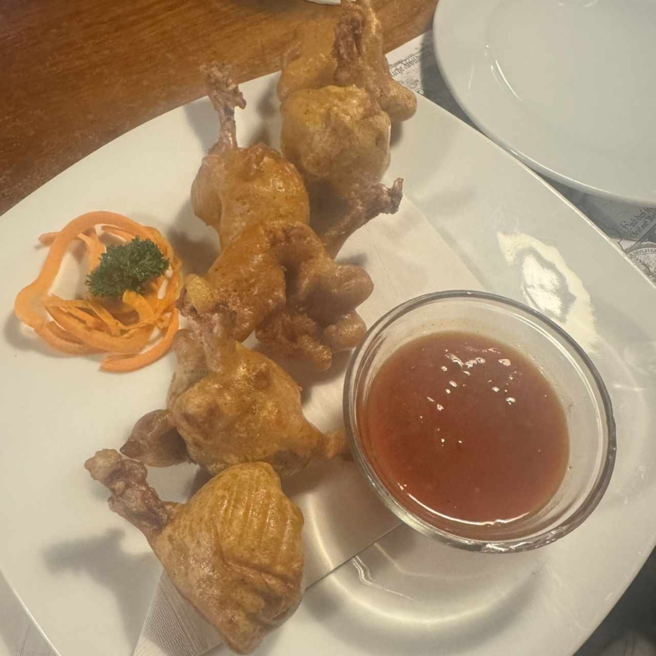 Hahncheflugel-Alitas de Pollo en Tempura de Cerveza