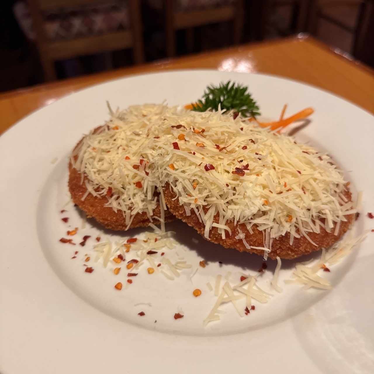 Panierte Tomate-Rodajas de Tomates Empanizados