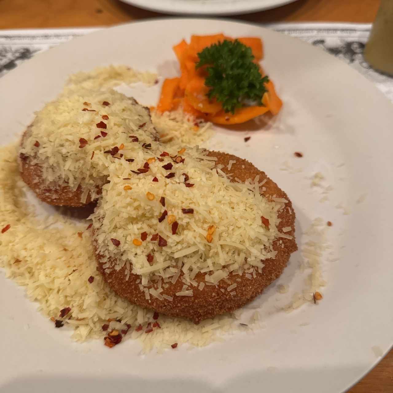 Panierte Tomate-Rodajas de Tomates Empanizados