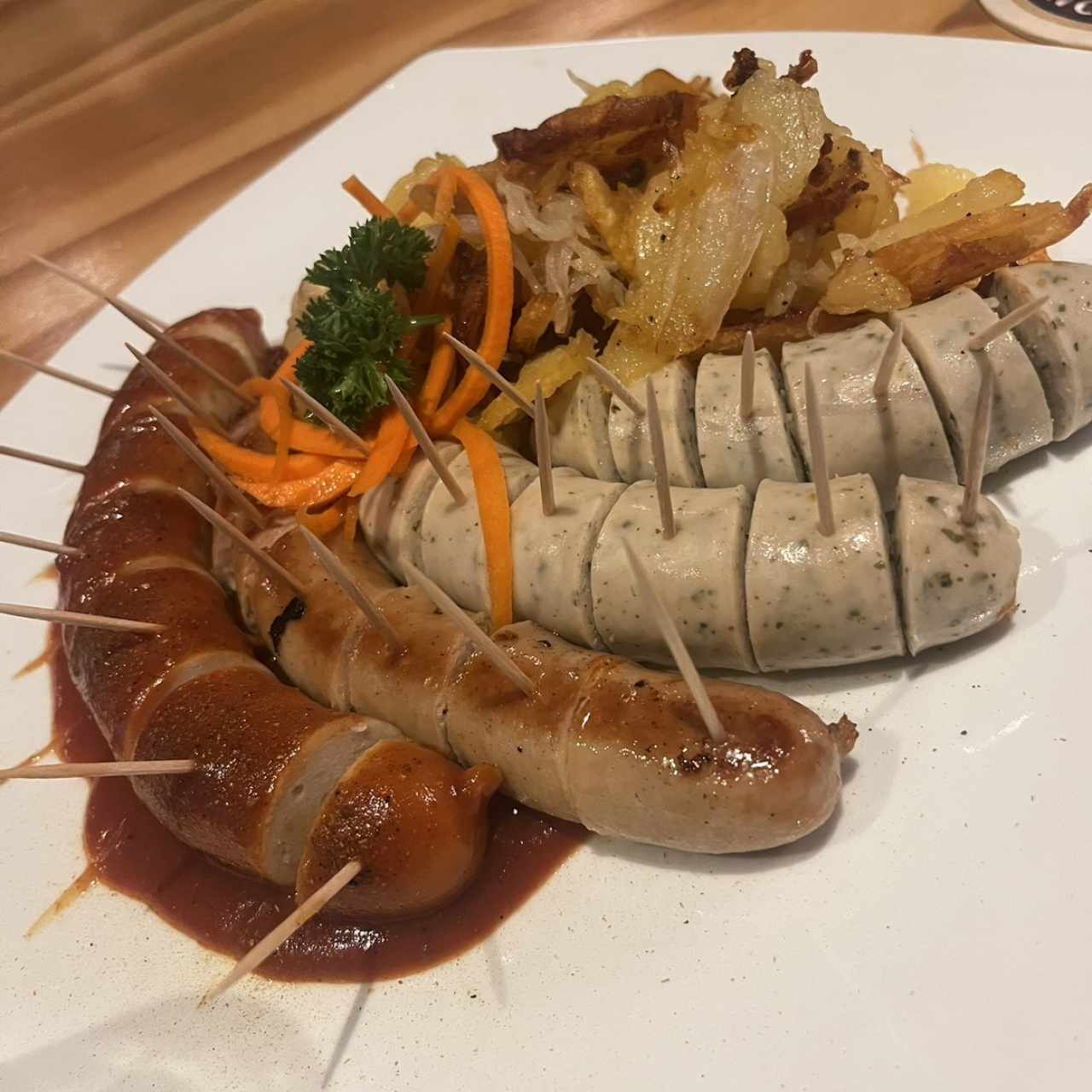 Salchichas -Individuales - Currywurst