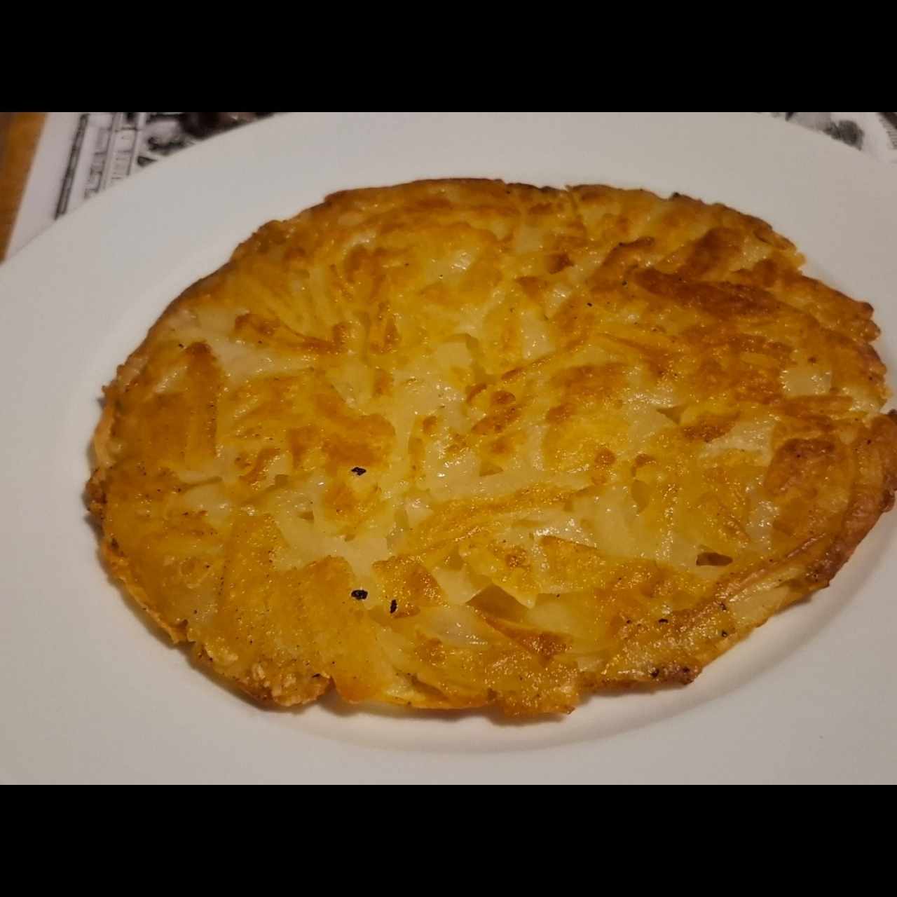 Rosti-Papas Ralladas "Estilo Suizo"