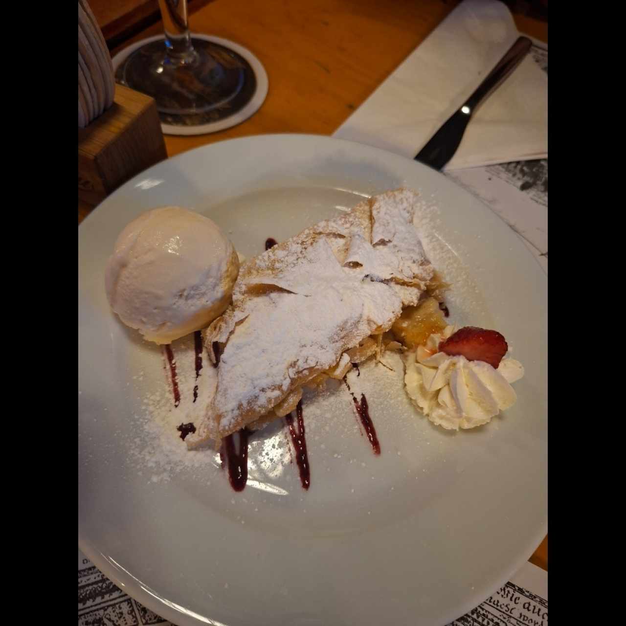 Apfelstrudel-Strudel de Manzanas Verdes