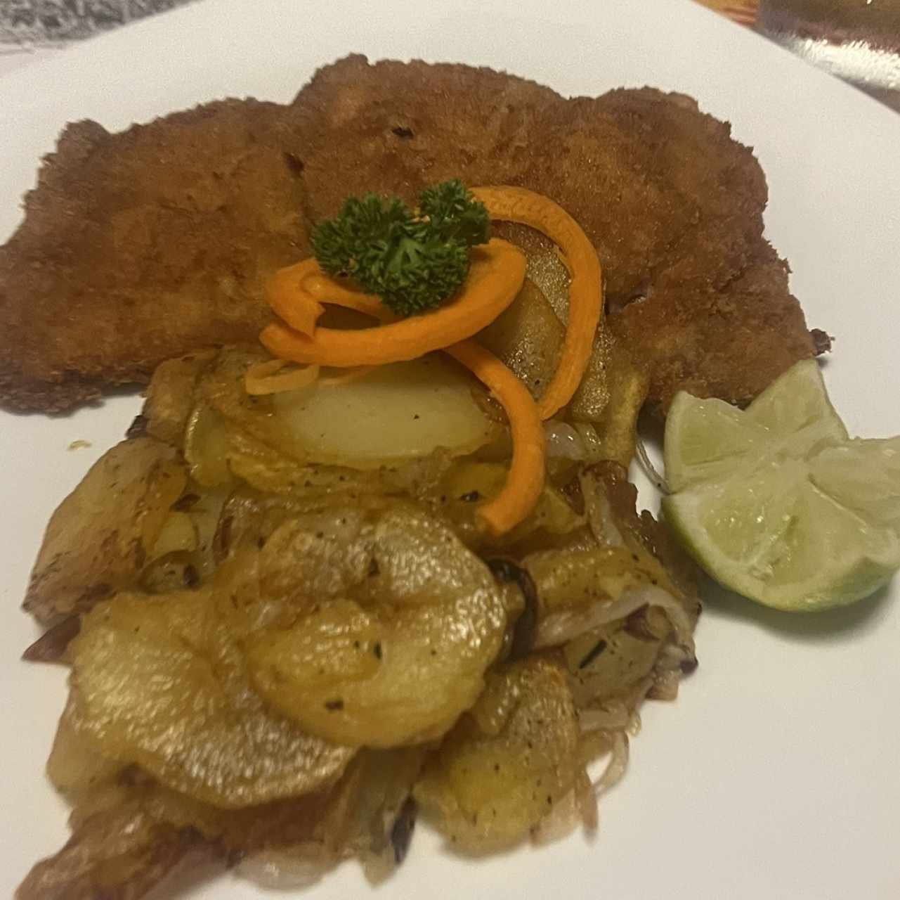 Vienesa de cerdo