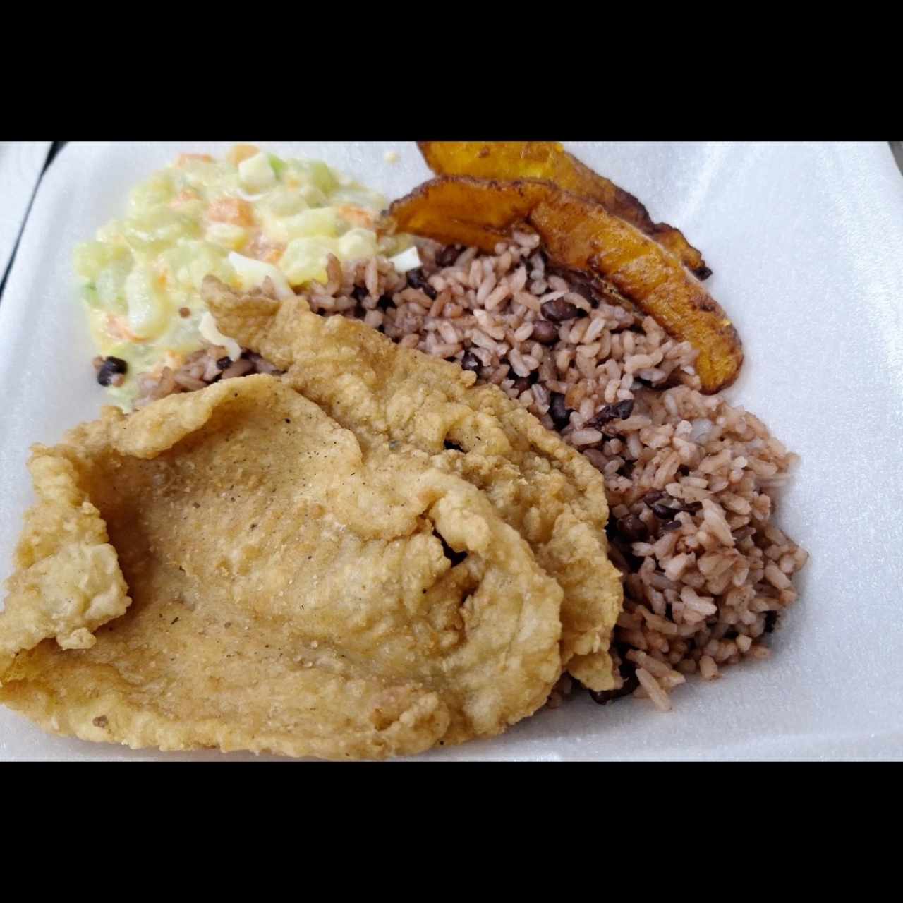menú pescado frito