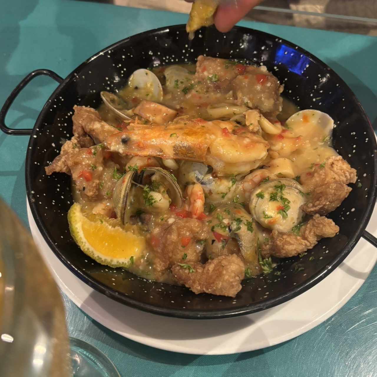 MARISCOS - Langostinos al Ajillo