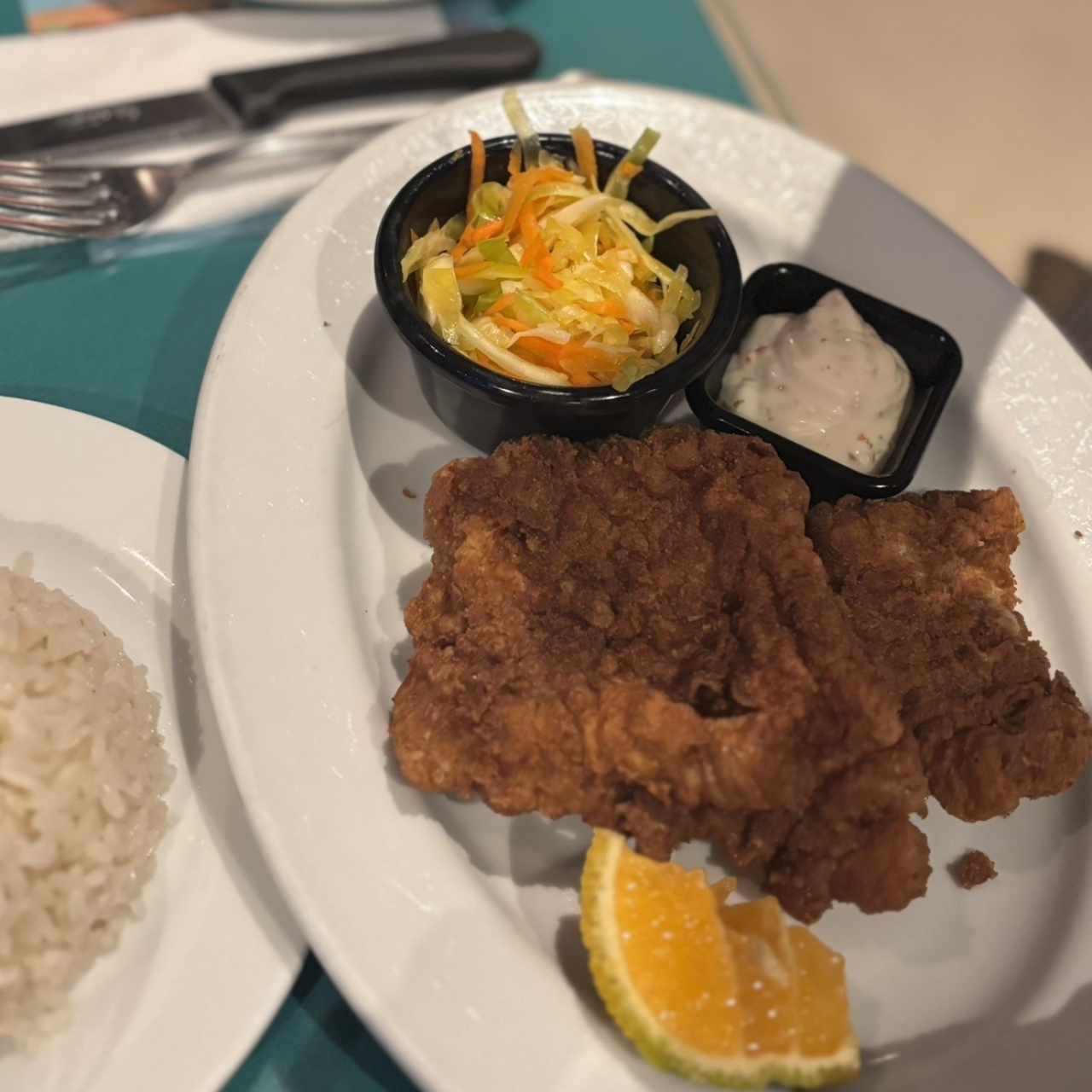 Filete de Corvina a la Plancha o Apanada
