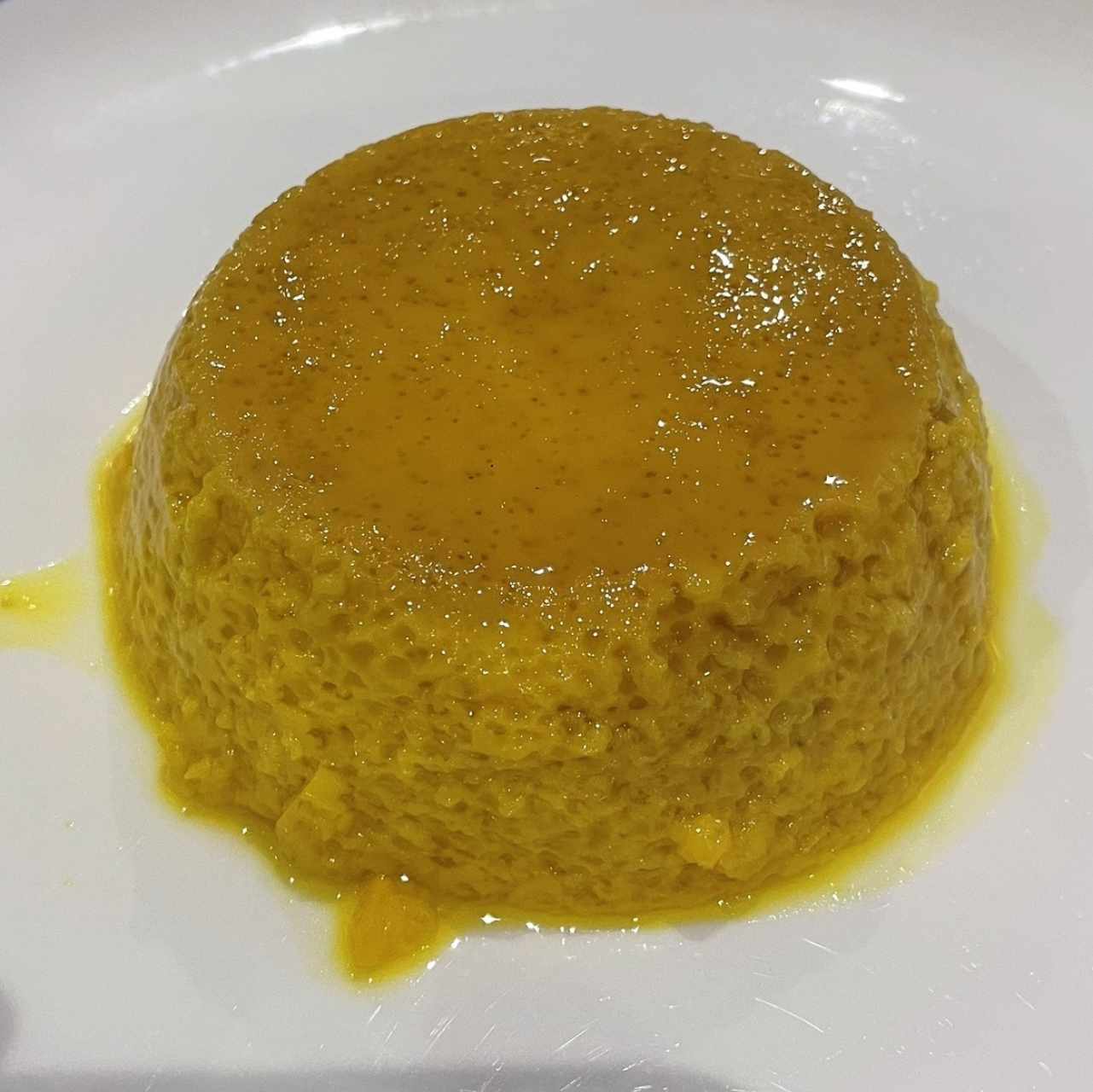 Flan de la casa
