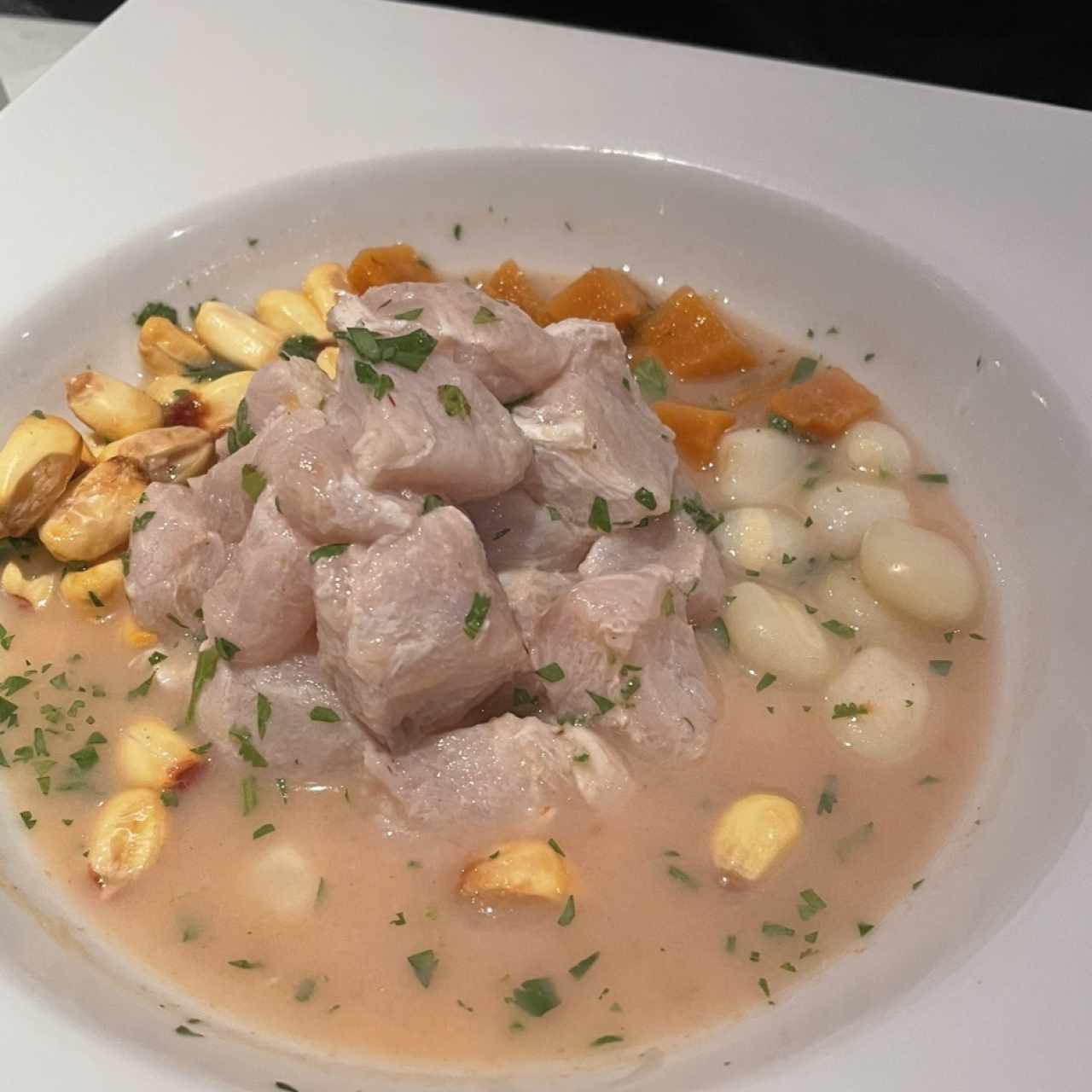 Ceviche Peruano con Ají Rocoto