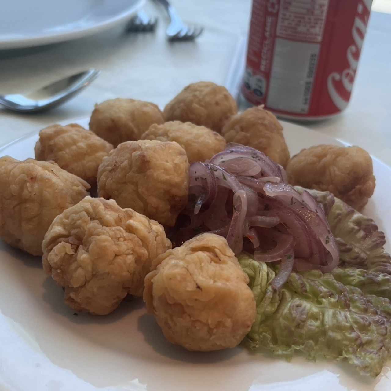 APERITIVOS CALIENTES - Ceviche Frito