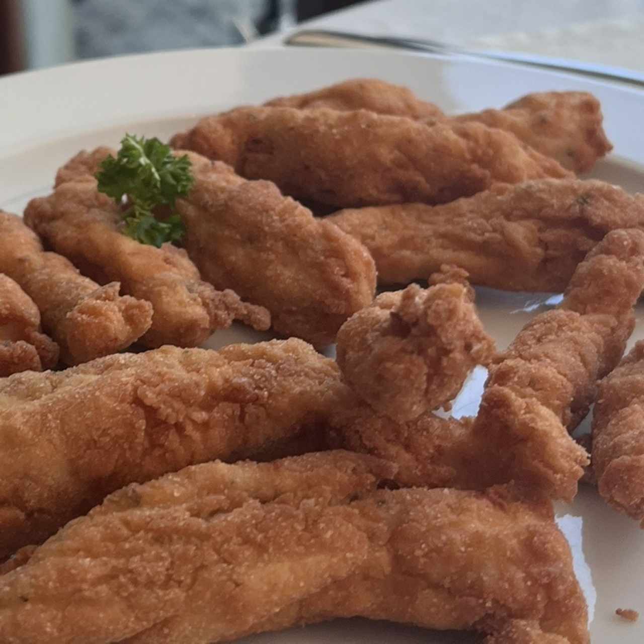 APERITIVOS CALIENTES - Deditos de Corvina