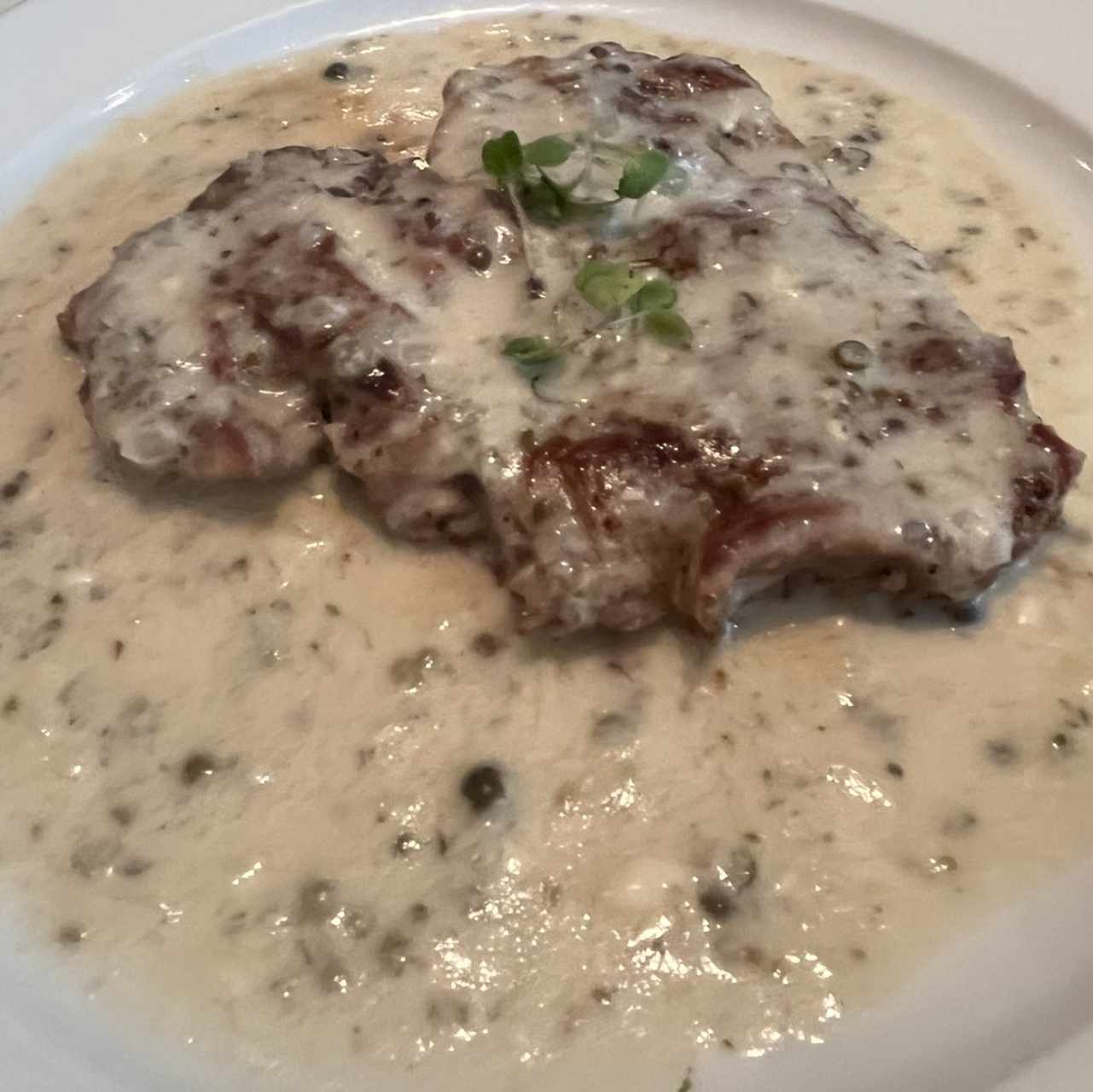 Filete Pimienta Verde