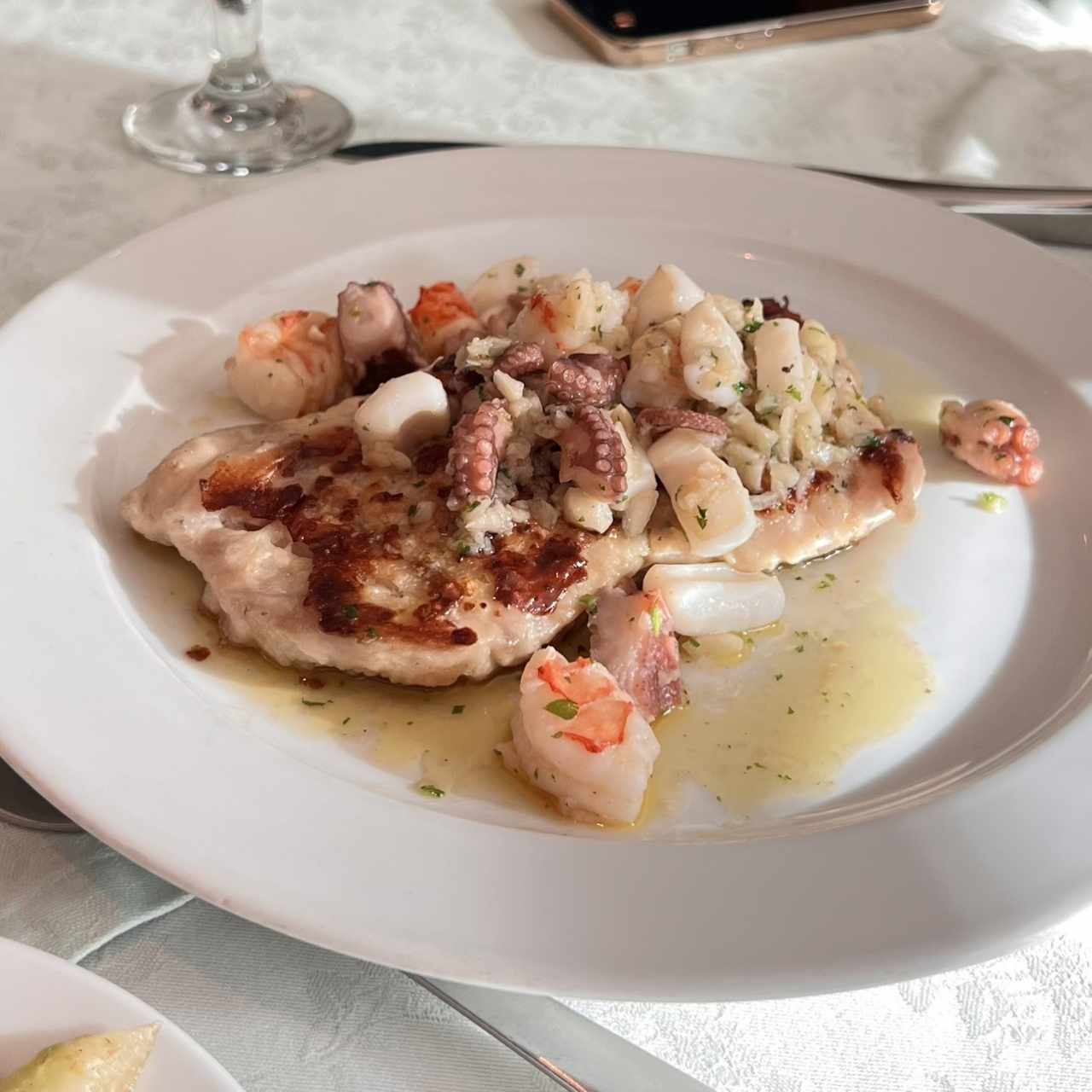 NUESTRA PESCA - Oleo con Mariscos