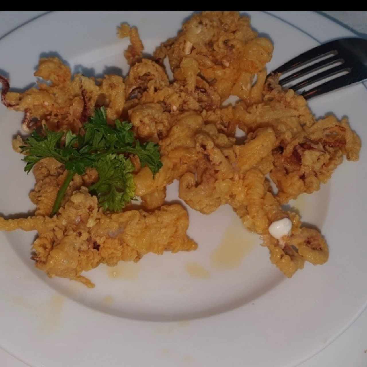 arañitas de calamar