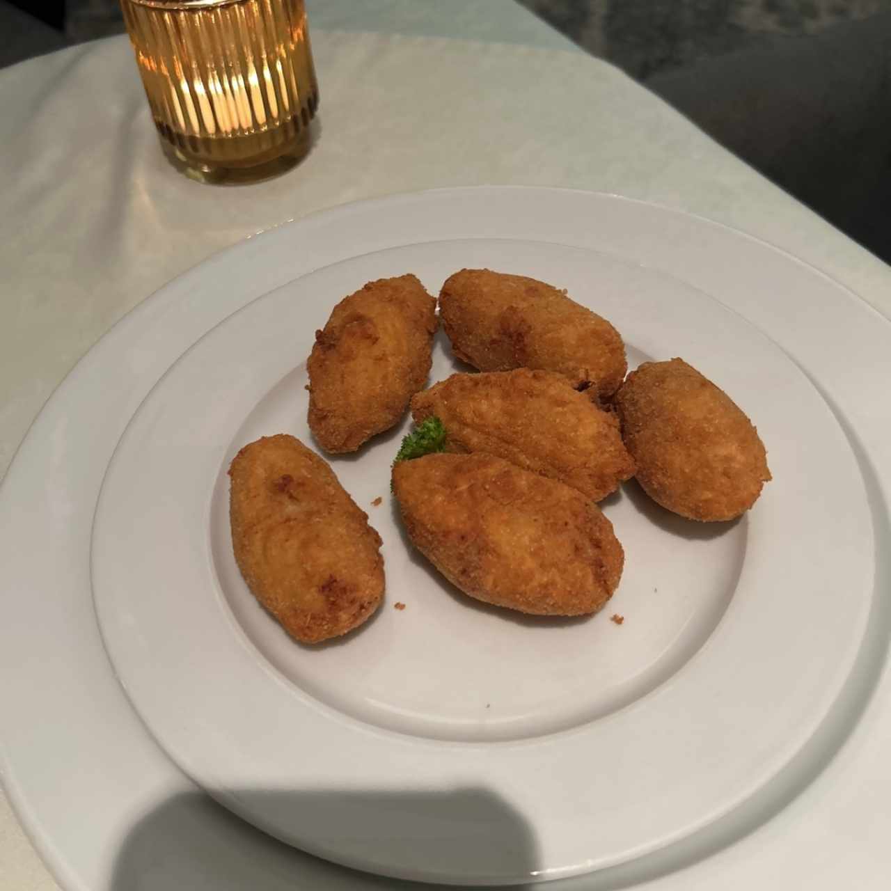 APERITIVOS CALIENTES - Croquetas de Bacalao