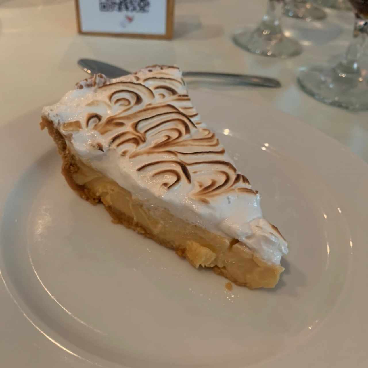 Pie de limón 