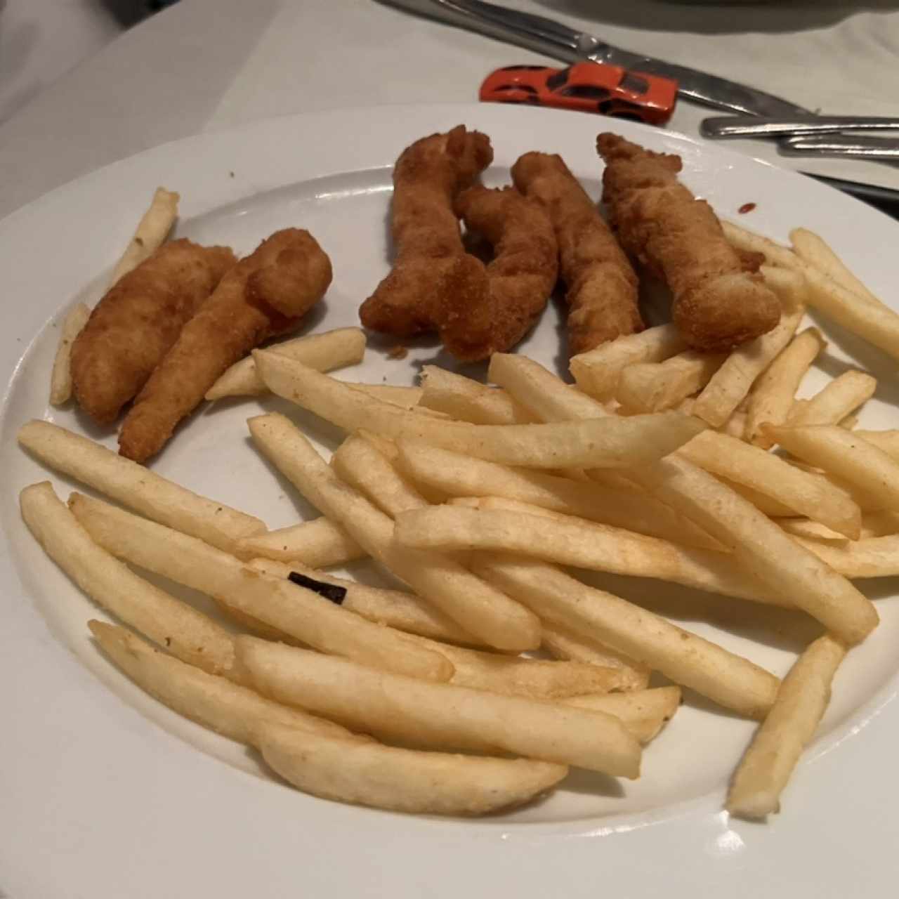 APERITIVOS CALIENTES - Deditos de Corvina