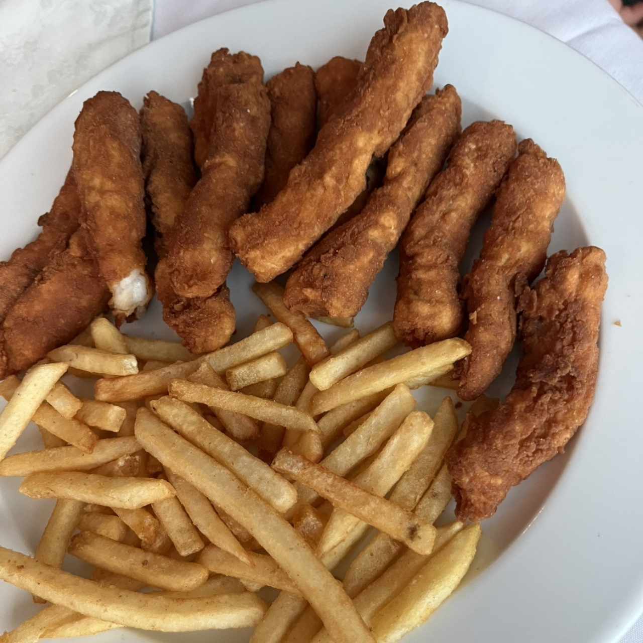 APERITIVOS CALIENTES - Deditos de Corvina