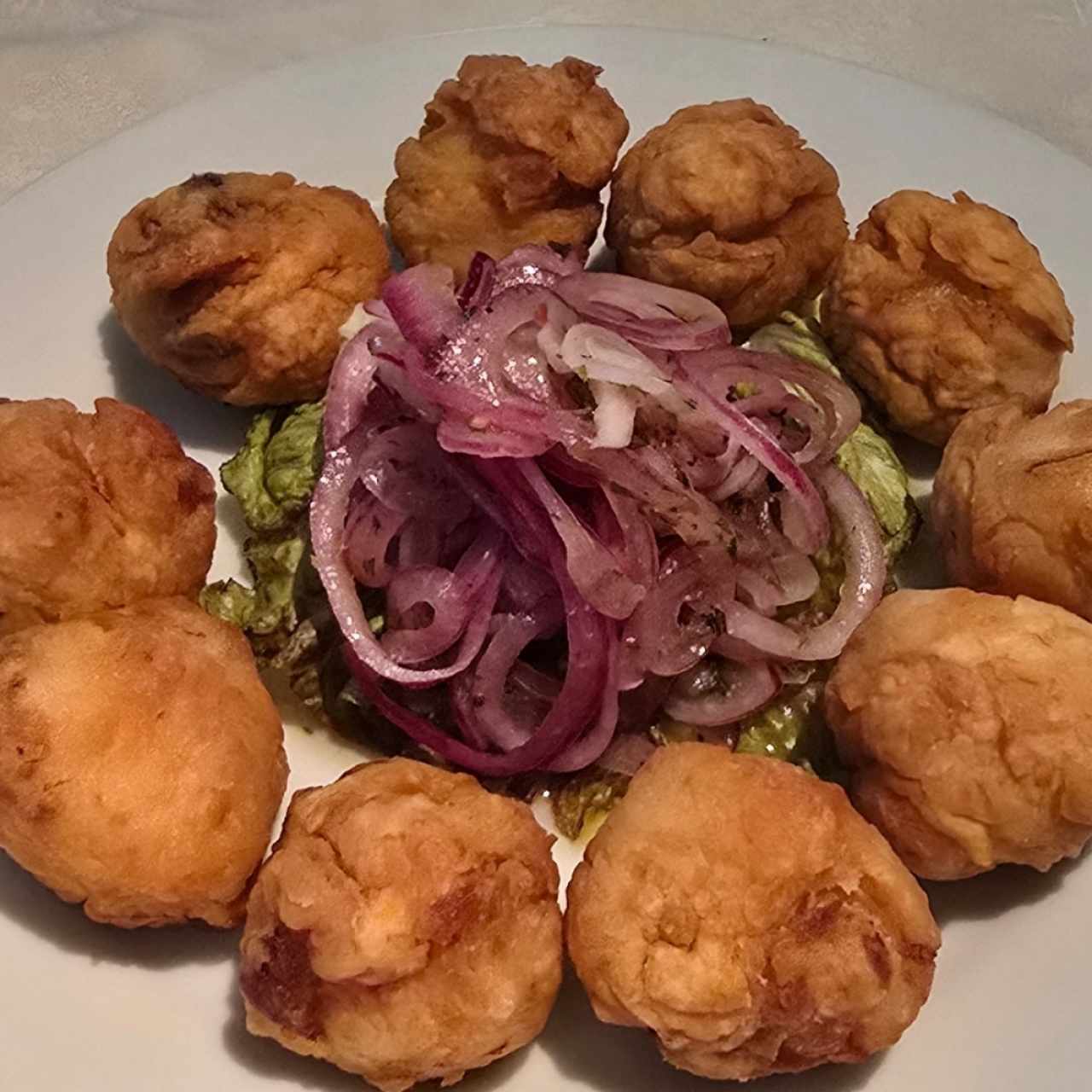 APERITIVOS CALIENTES - Ceviche Frito