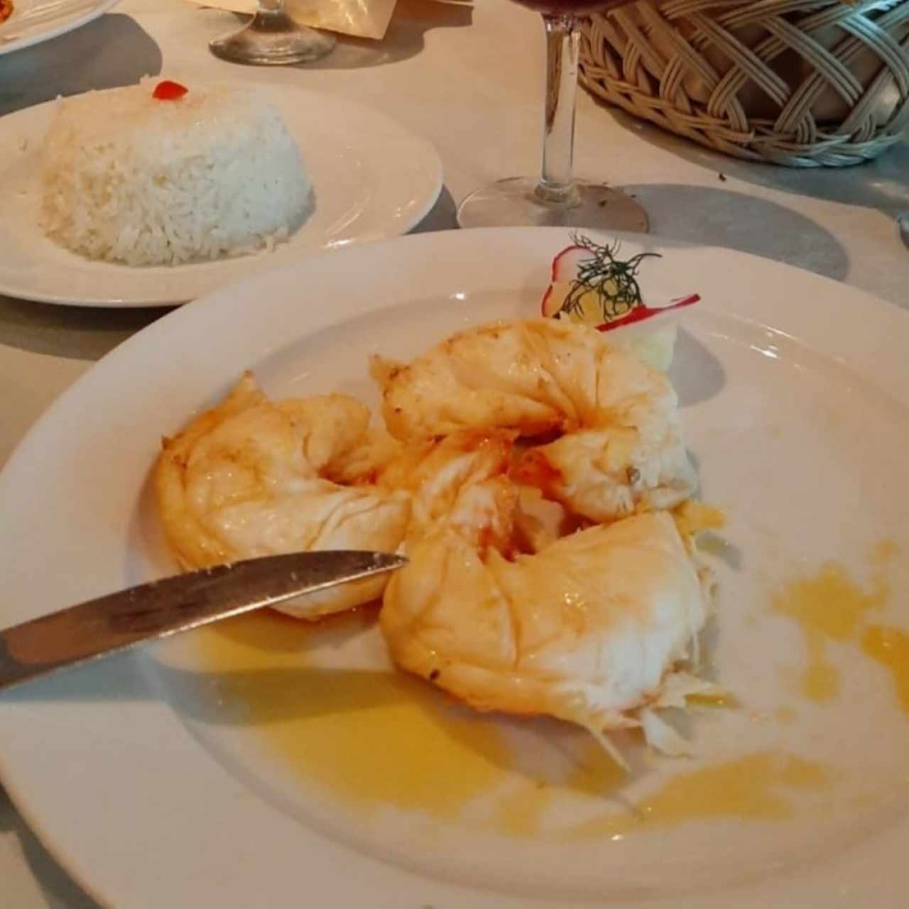 LANGOSTA A LA PLANCHA