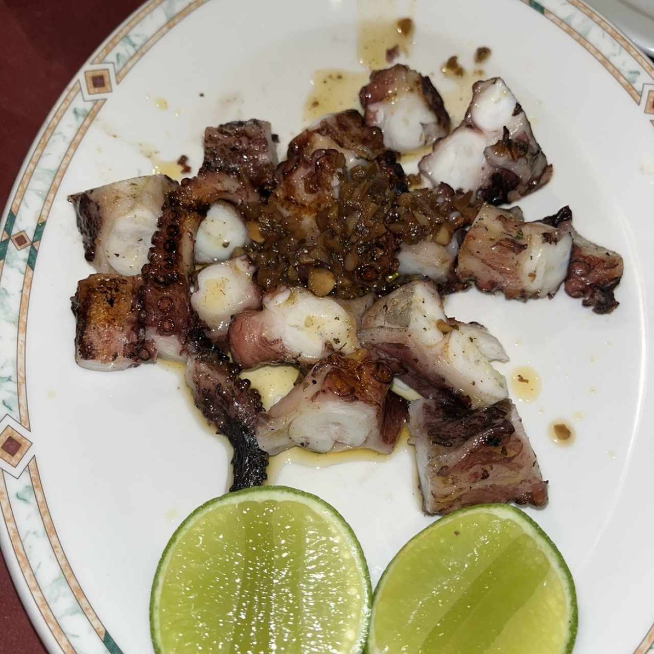Pulpo al carbón 
