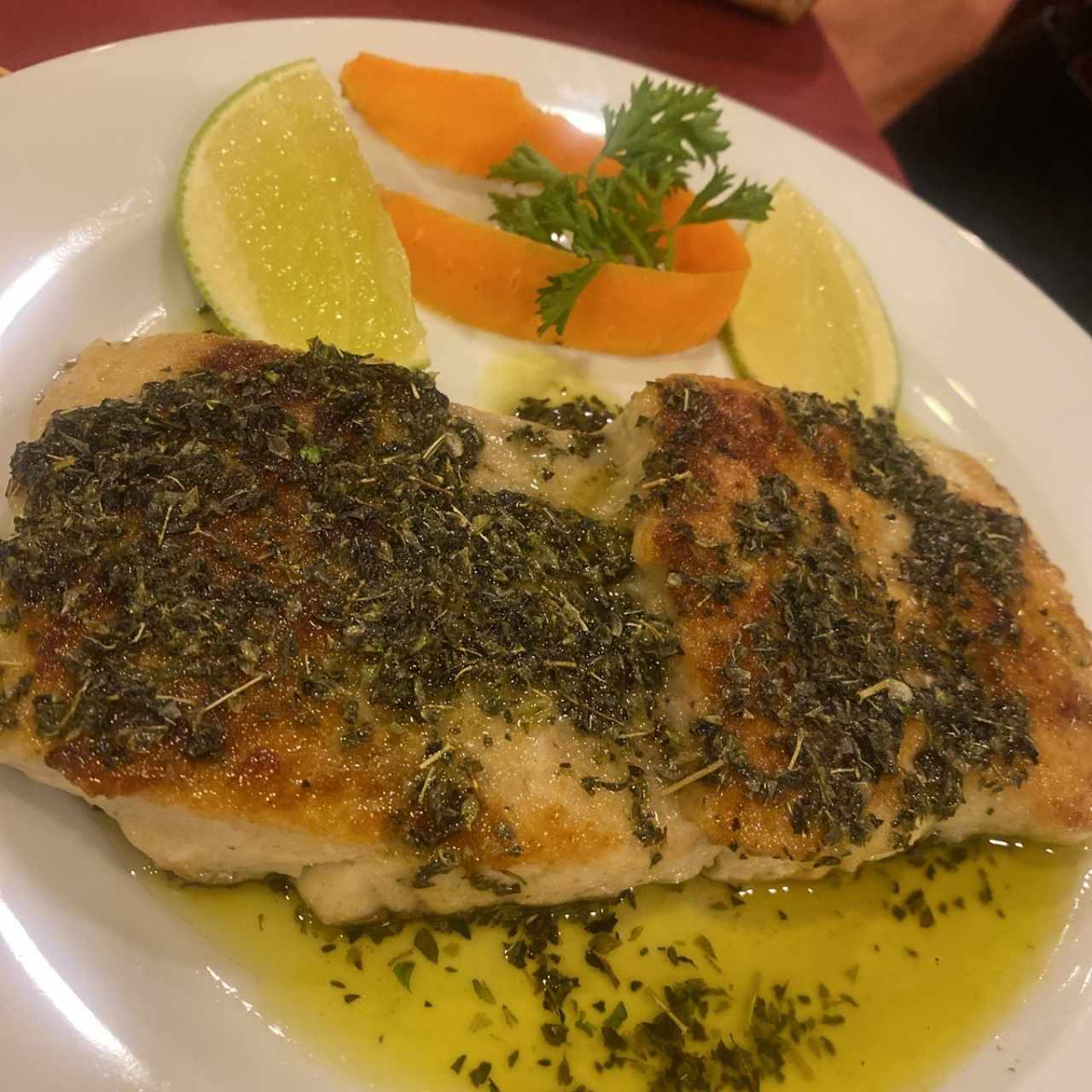 Corvina a la Mediterranea