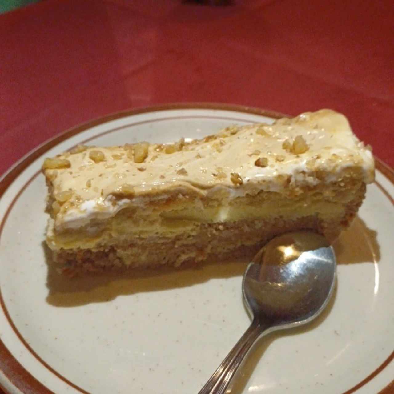 Tarta helada Martín Fierro.