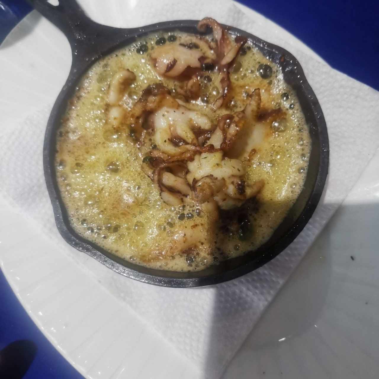 Entrada de Pulpo al ajillo 